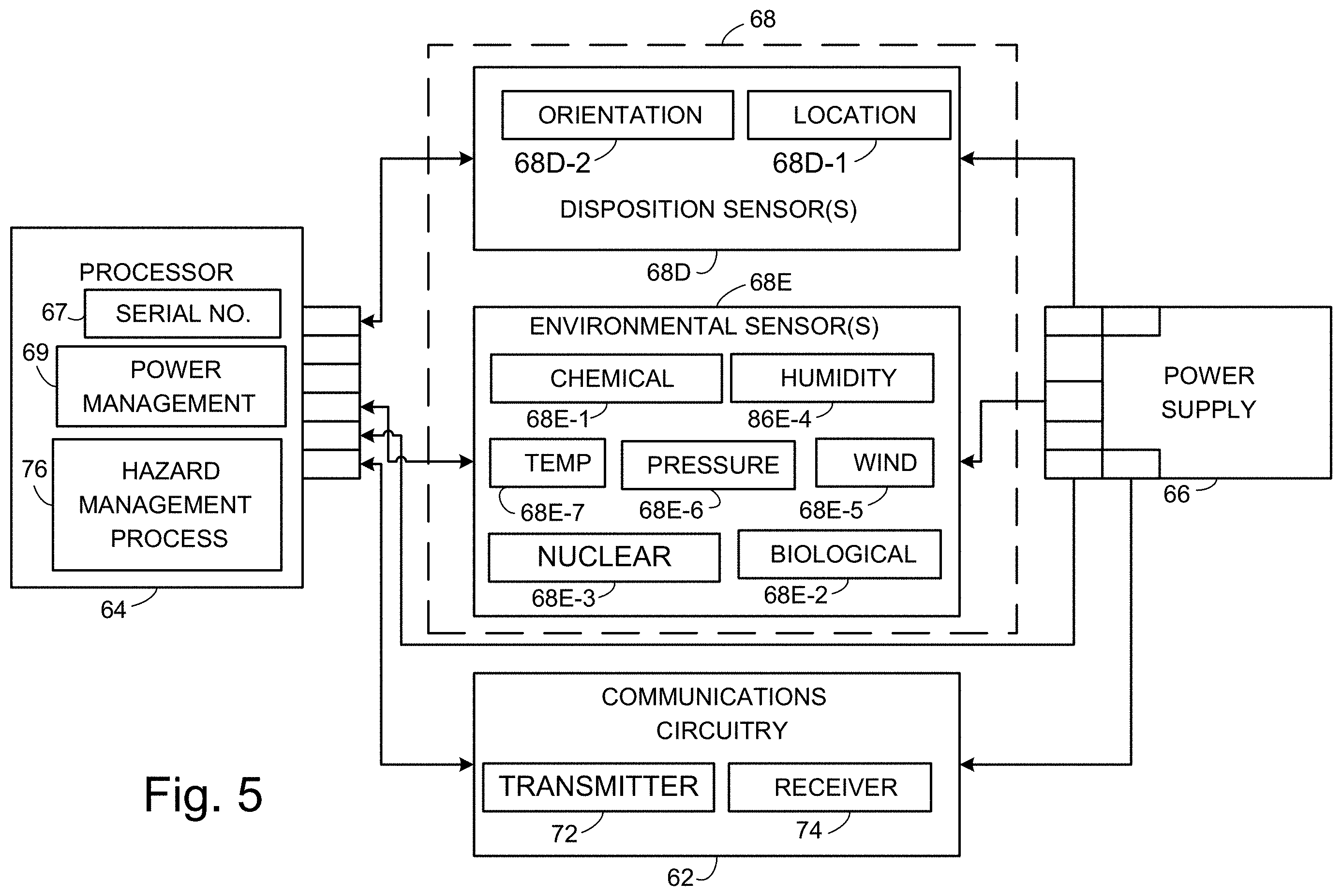 Patent US11799519 Figure 6 – Disaster response system and method