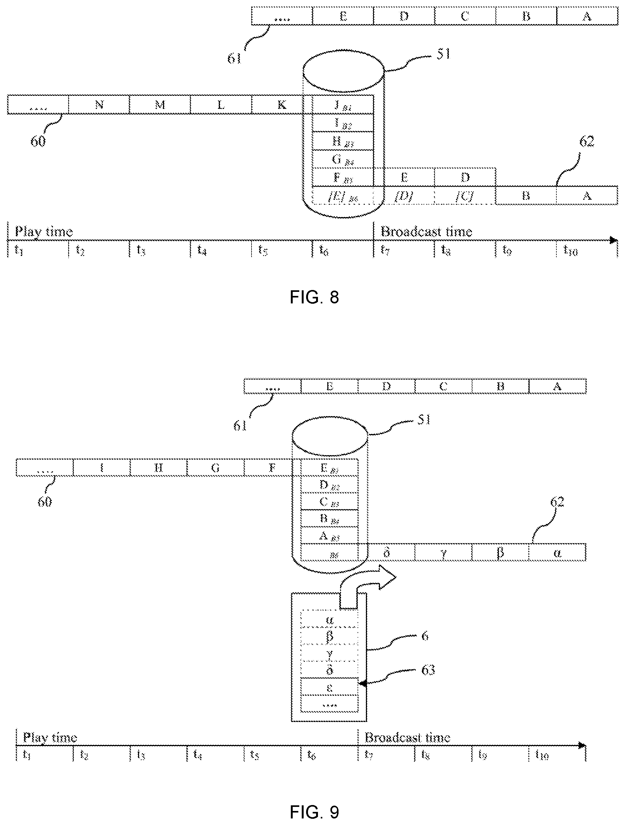 Patent US11799572 Figure 7 – Verification of broadcast log by playout system
