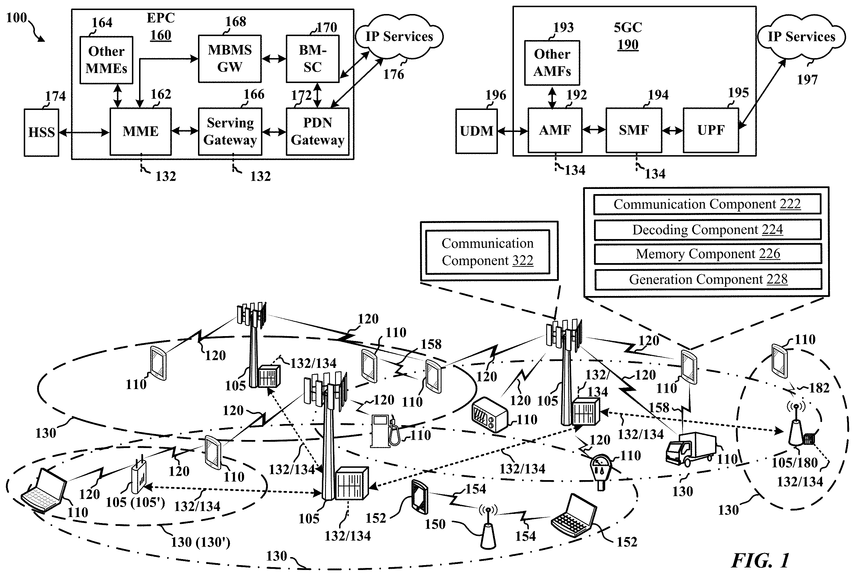 Patent US11799594 — Methods and apparatus for transmitting a reset negative acknowledgement — Figure 1
