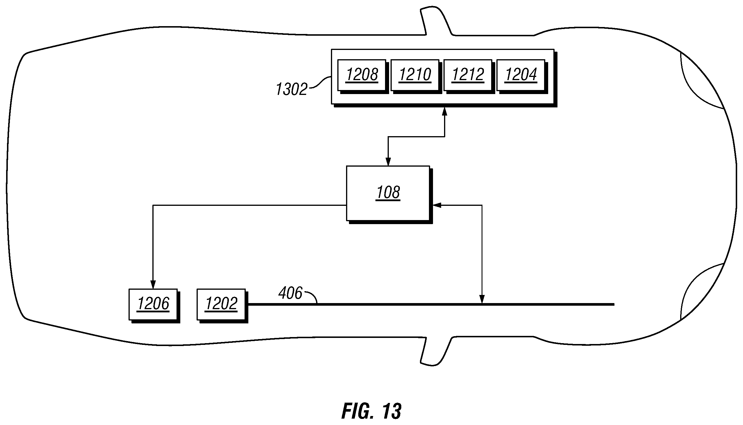 Patent US11805018 Figure 12 – System, method, and apparatus to extra vehicle communications control