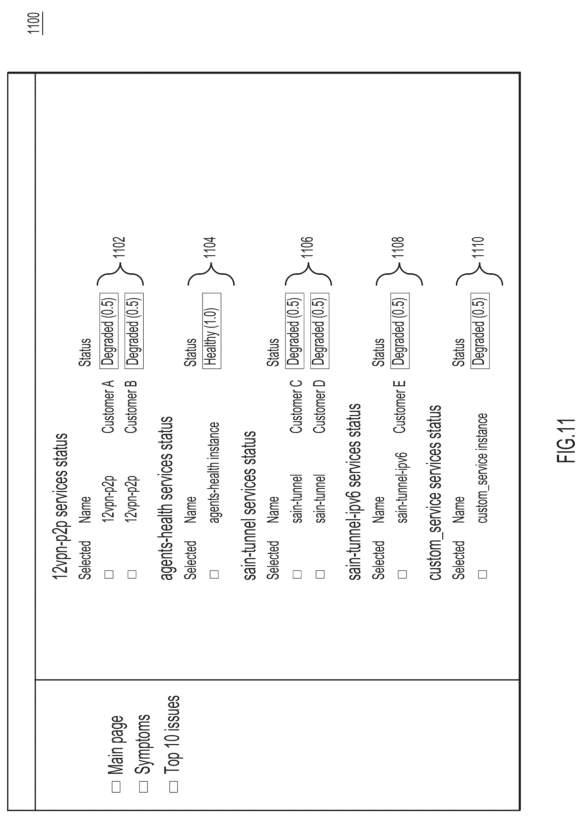Patent US11805029 Figure 13 – Closed loop automation for intent-based networking