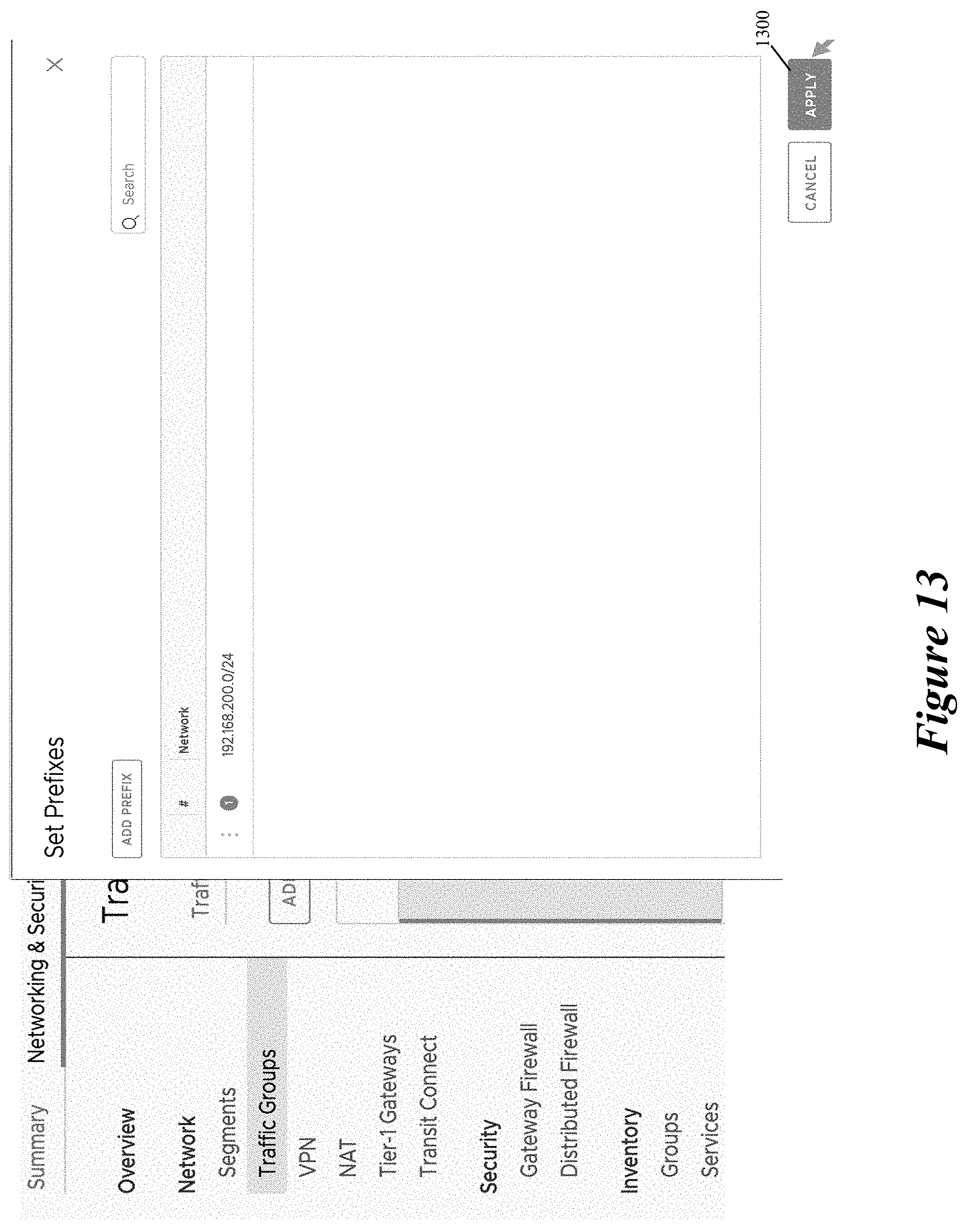 Patent US11805051 Figure 13 – Allocating additional bandwidth to resources in a datacenter through deployment of dedicated gateways