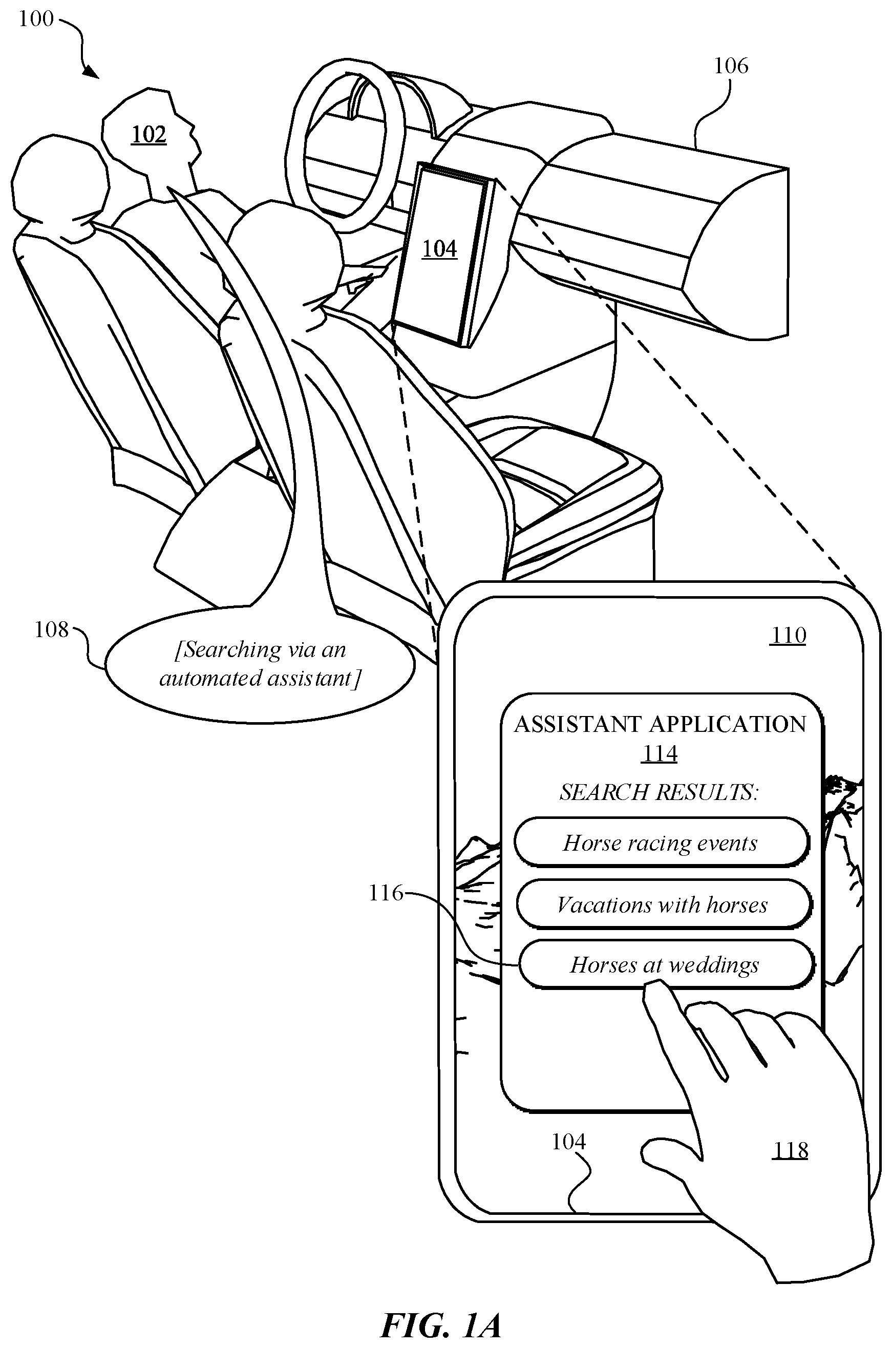 Patent US11805068 Figure 1 – Selective delaying of provisioning, to assistant device(s), assistant data that is locally utilizable by a corresponding local assistant client