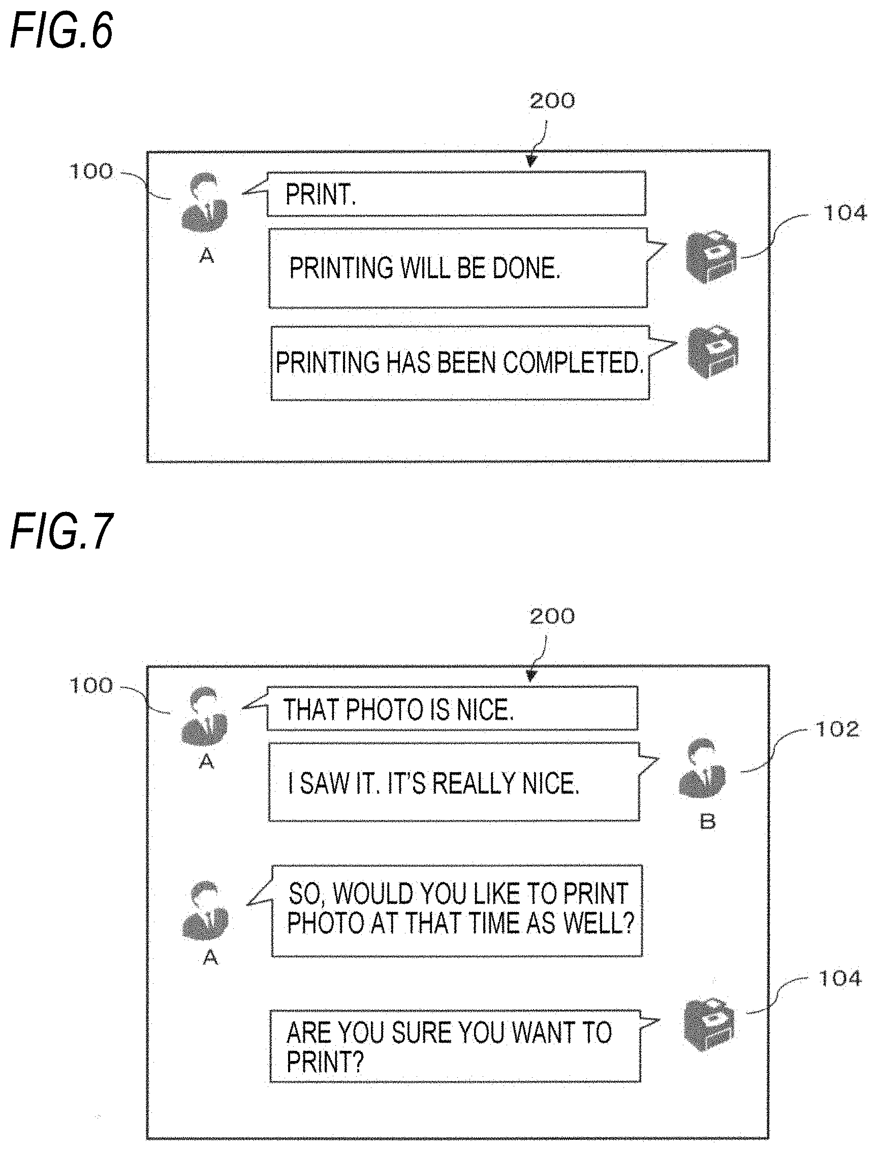 Patent US11805082 Figure 5 – Message providing device and non-transitory computer readable medium