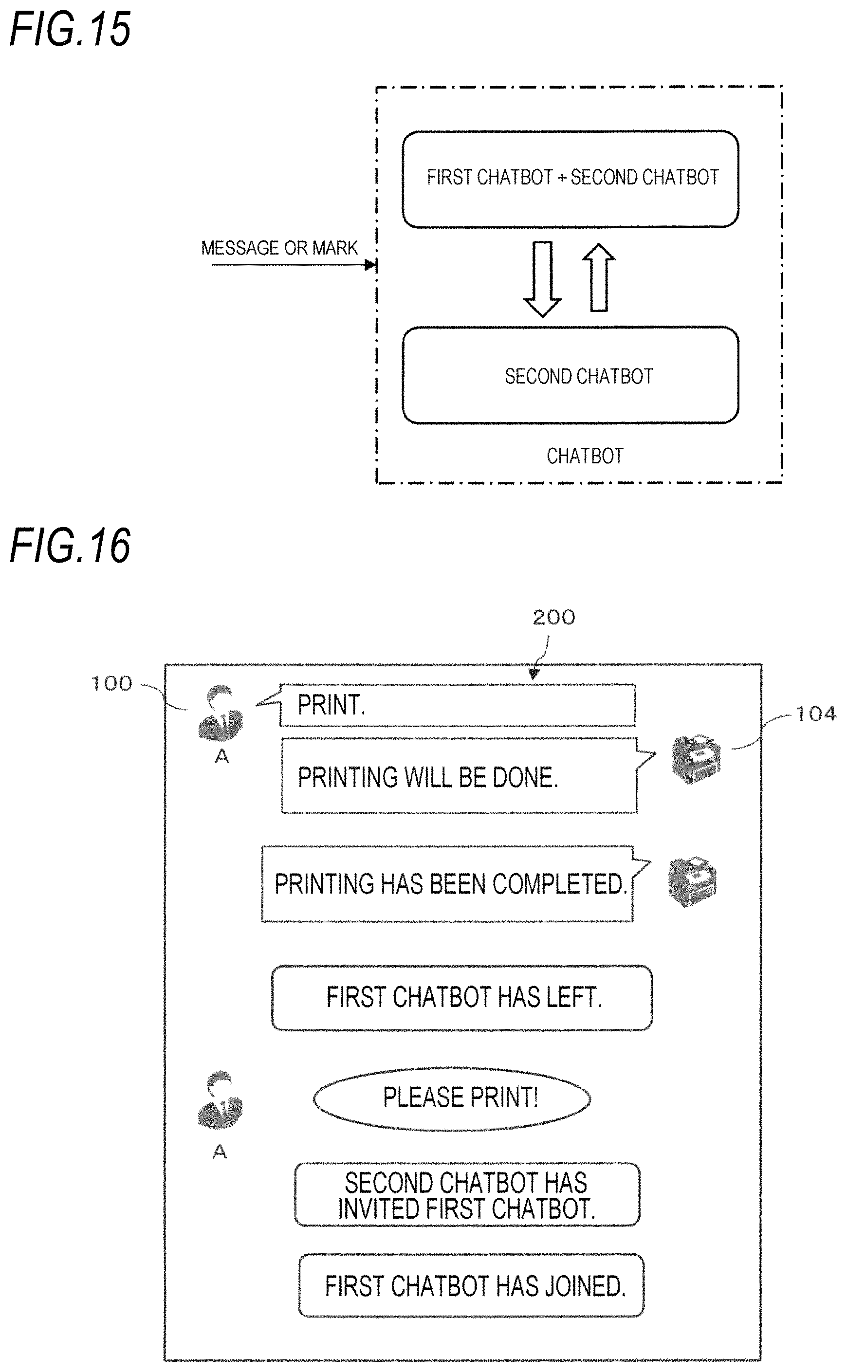 Patent US11805082 Figure 12 – Message providing device and non-transitory computer readable medium