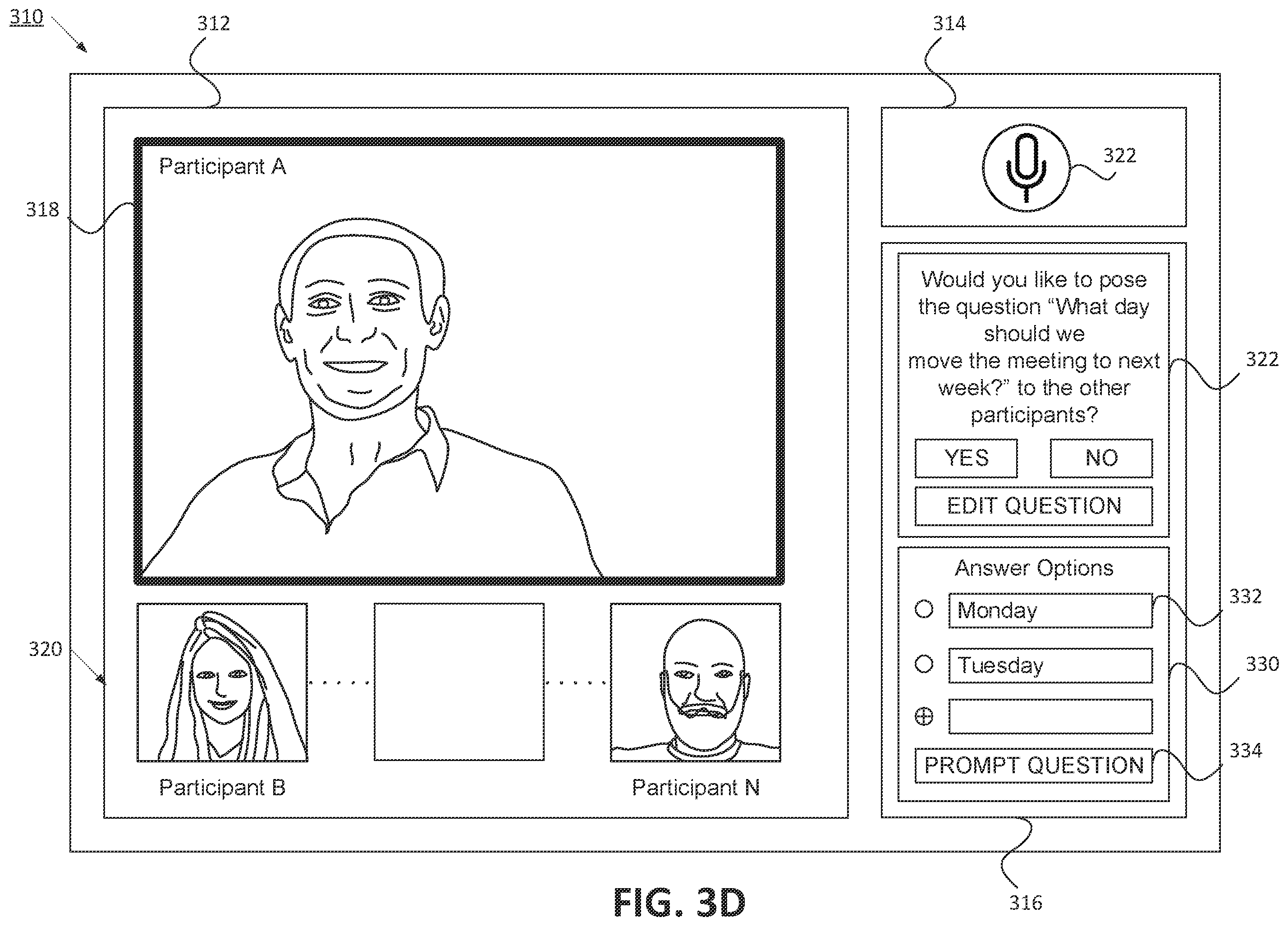 Patent US11805159 Figure 6 – Methods and systems for verbal polling during a conference call discussion