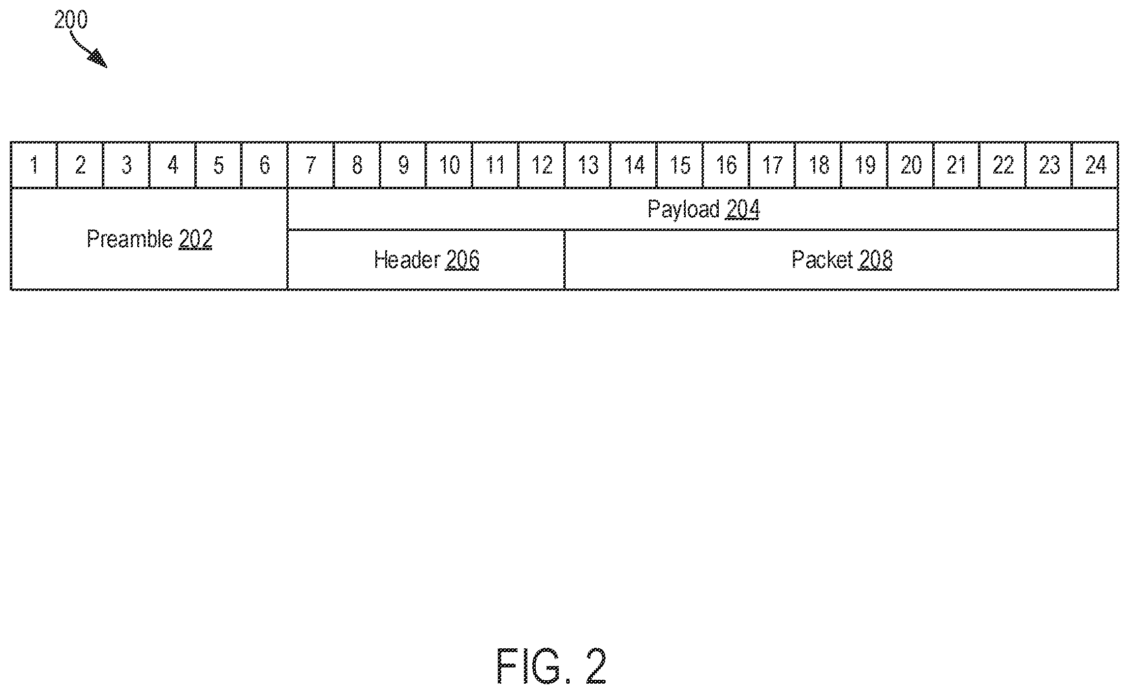 Patent US11805161 Figure 2 – Transmitting data using audio transmissions and quadrature amplitude modulation and associated equalization strategies
