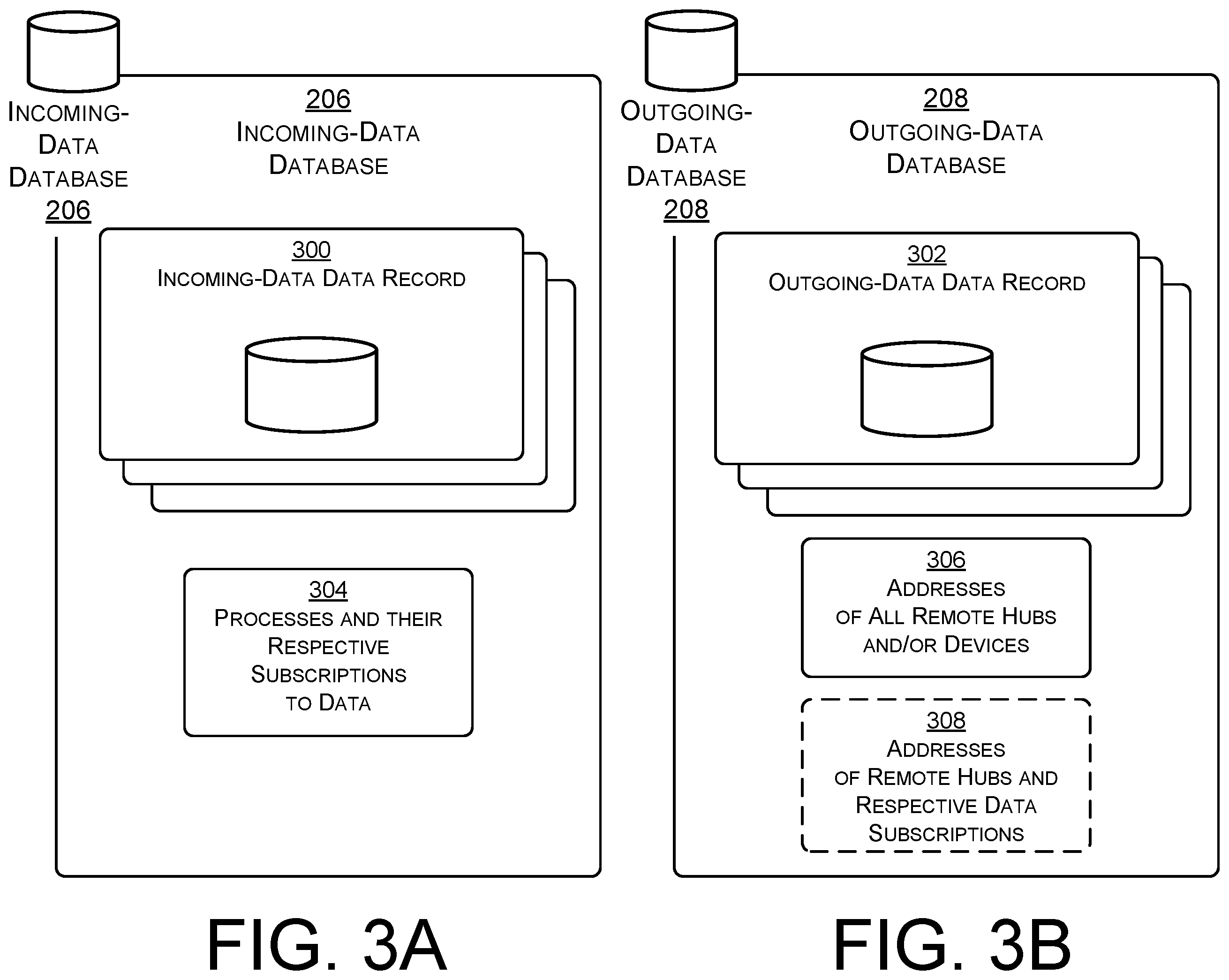 Patent US11805188 Figure 3 – Hub and spoke publish-subscribe