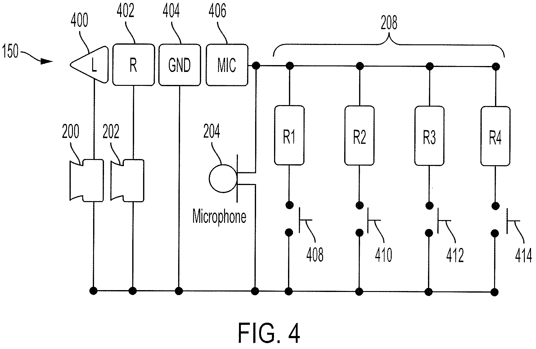 Patent US11805196 Figure 4 – In vehicle infotainment (IVI) hands-free with aux jack