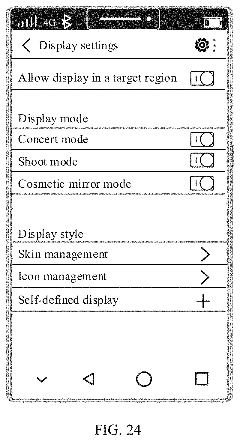 Patent US11805197 Figure 19 – Display method and terminal