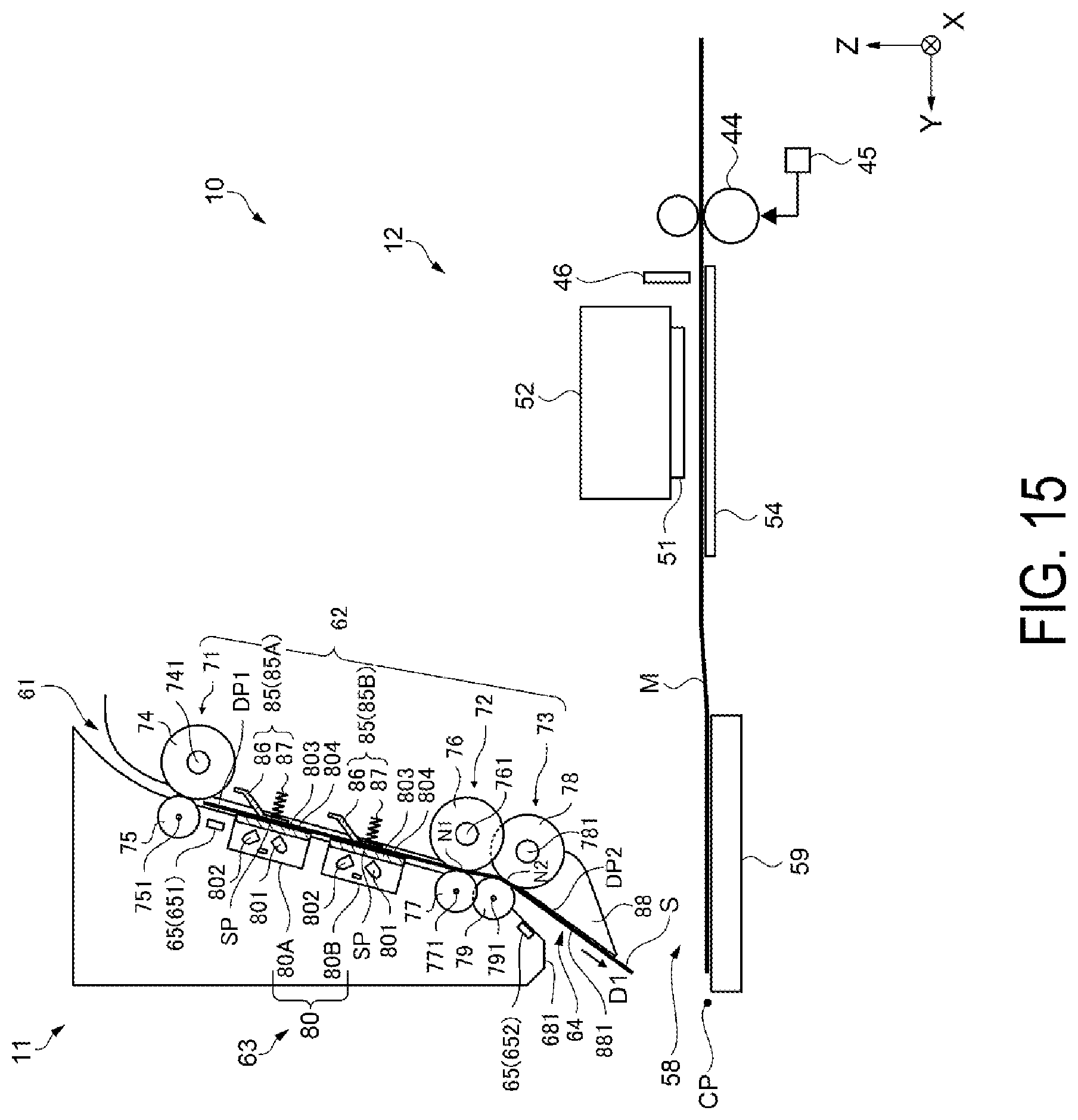 Patent US11805212 Figure 15 – Multifunction apparatus and control method for multifunction apparatus