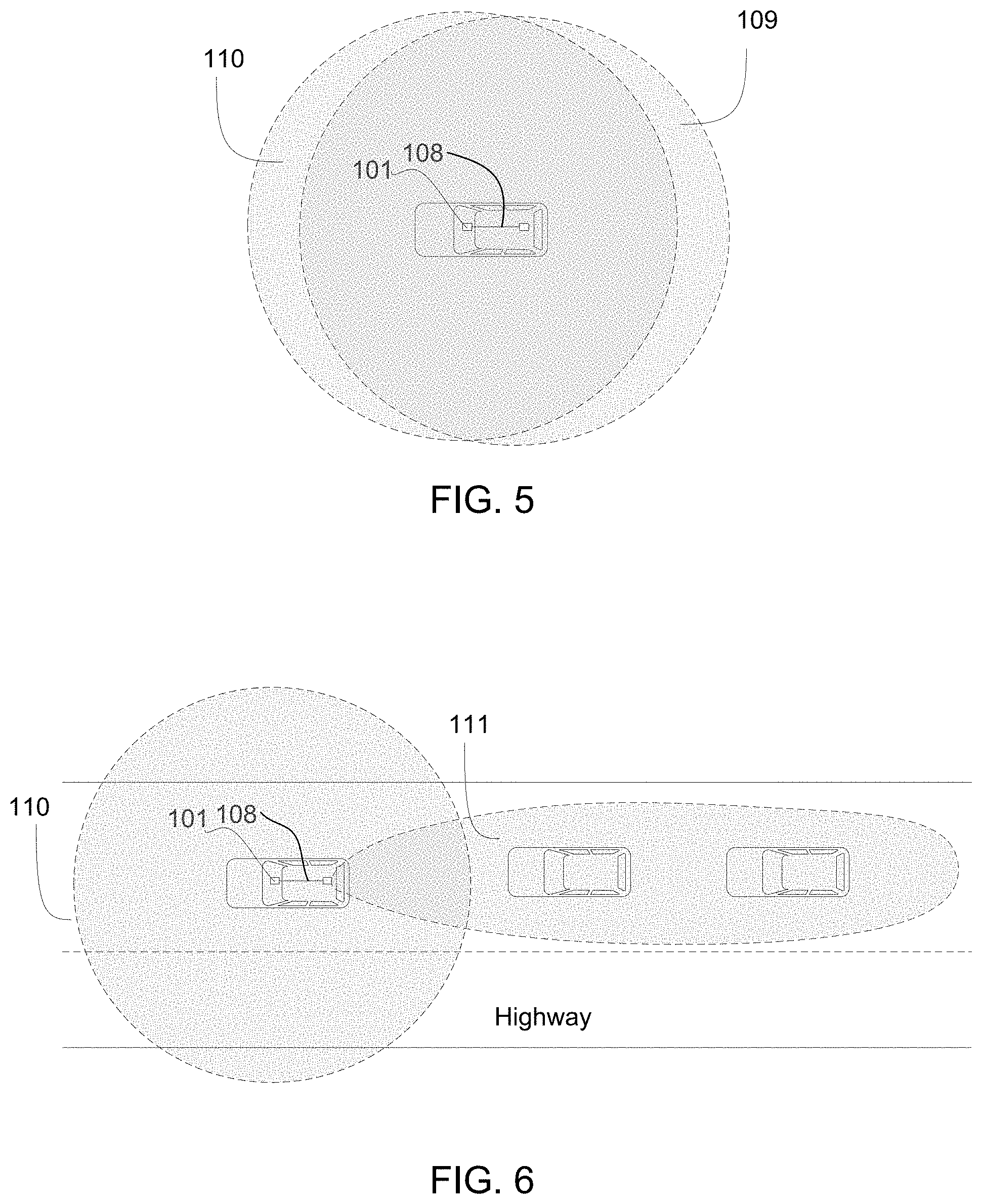 Patent US11805228 Figure 4 – Vehicular control system with forward viewing camera and forward sensing sensor