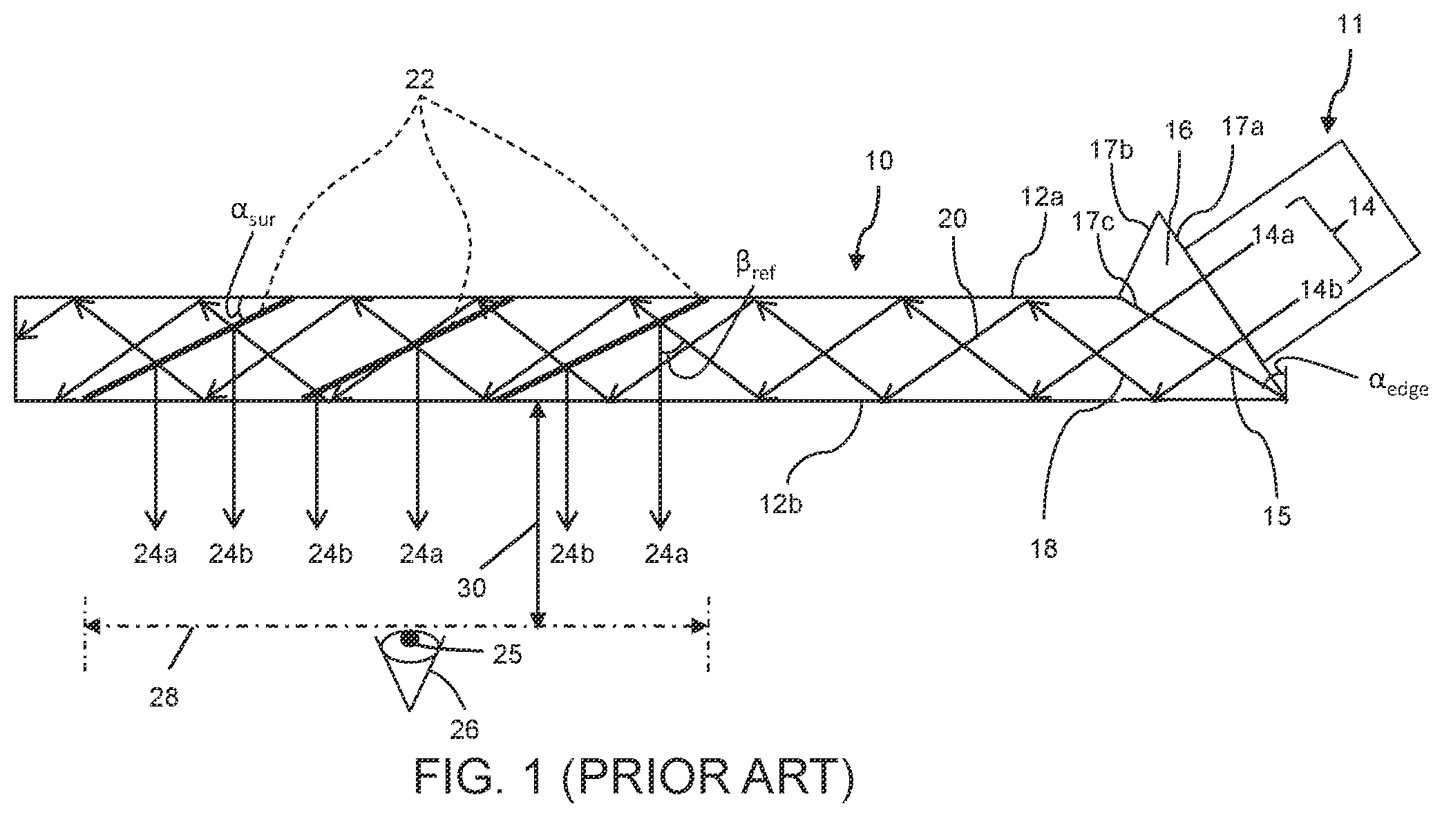Patent US11805232 Figure 1 – Optical systems with compact image projector