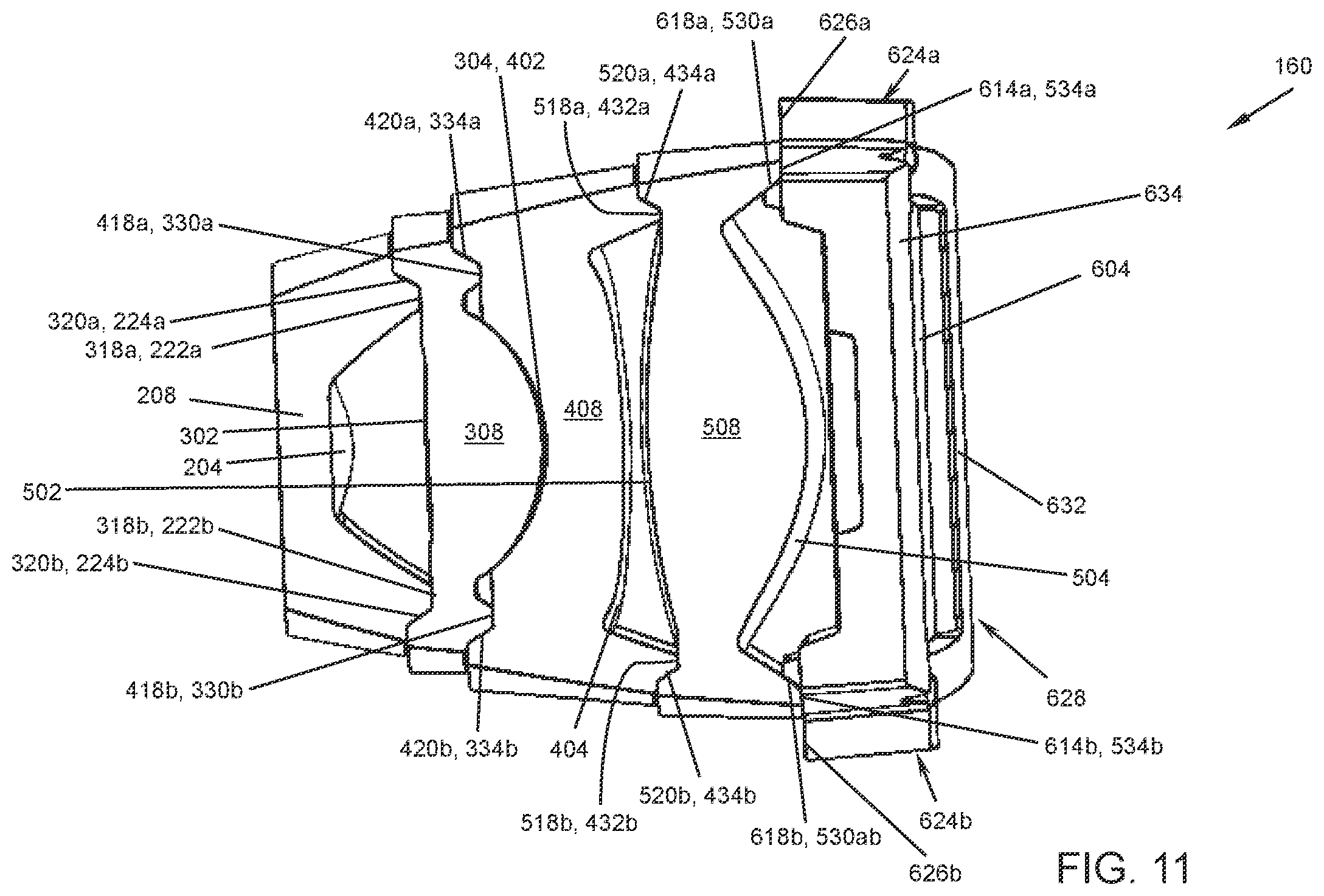 Patent US11805232 Figure 10 – Optical systems with compact image projector