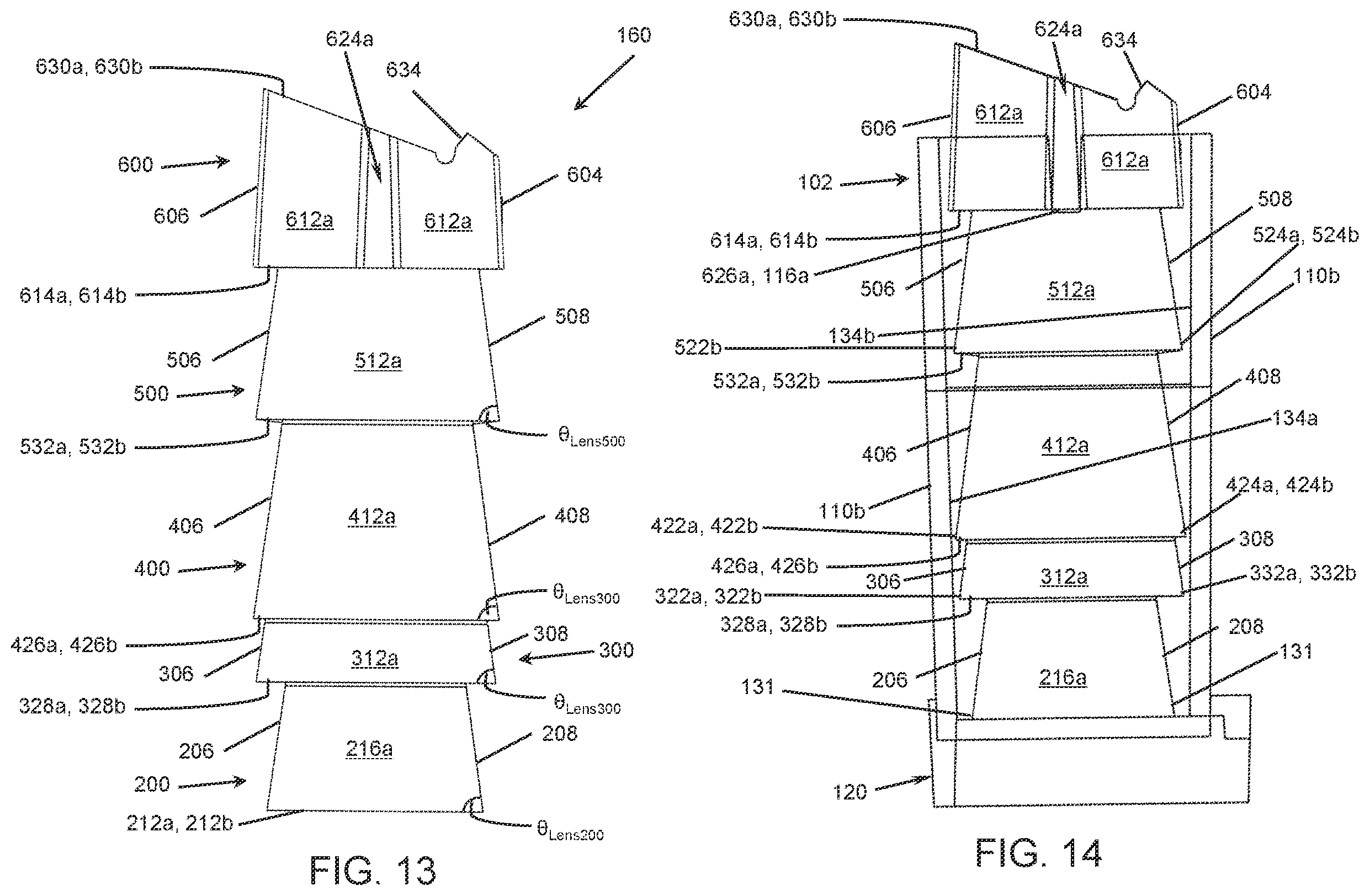 Patent US11805232 Figure 12 – Optical systems with compact image projector