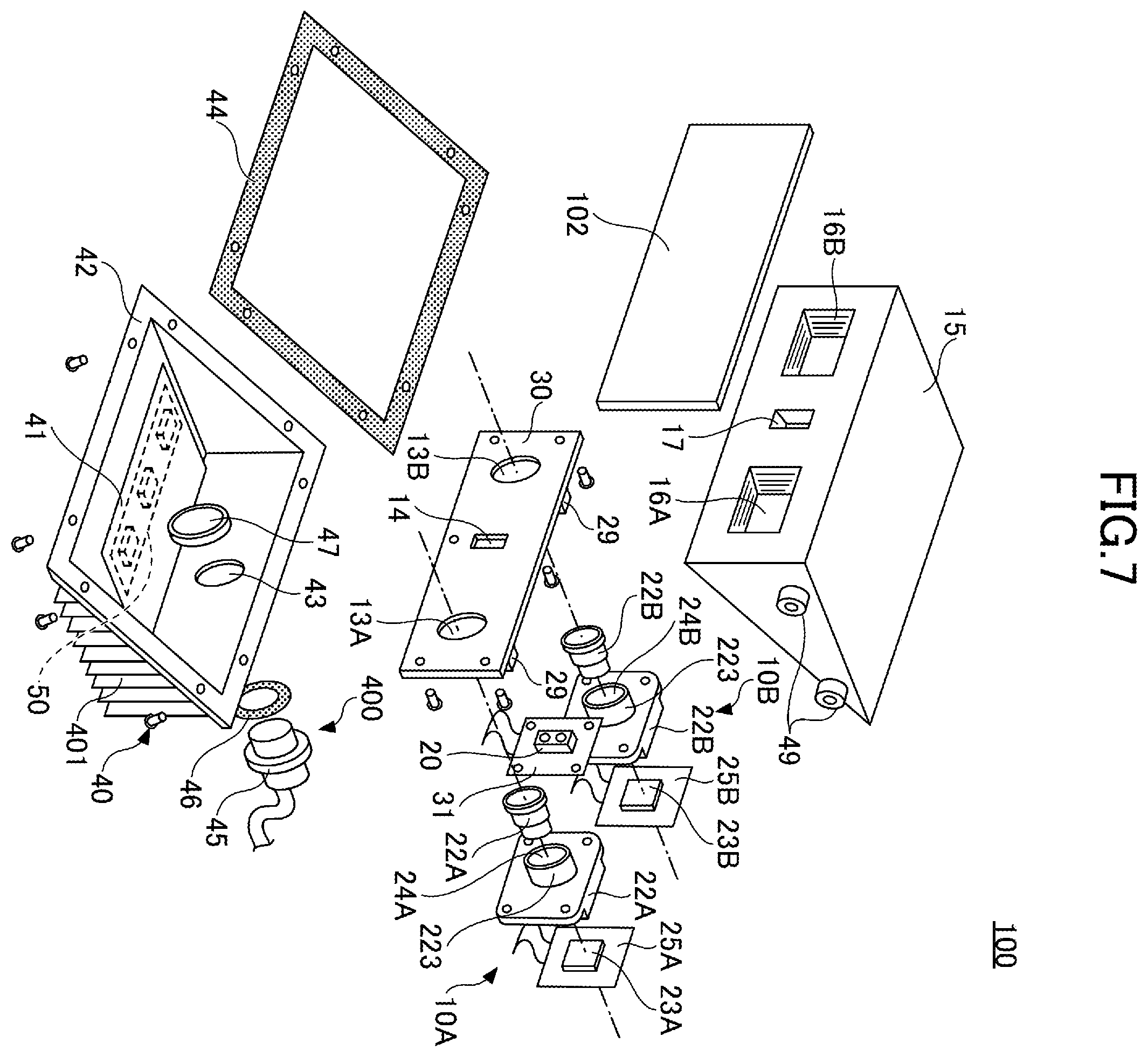 Patent US11805234 Figure 7 – Stereo camera device