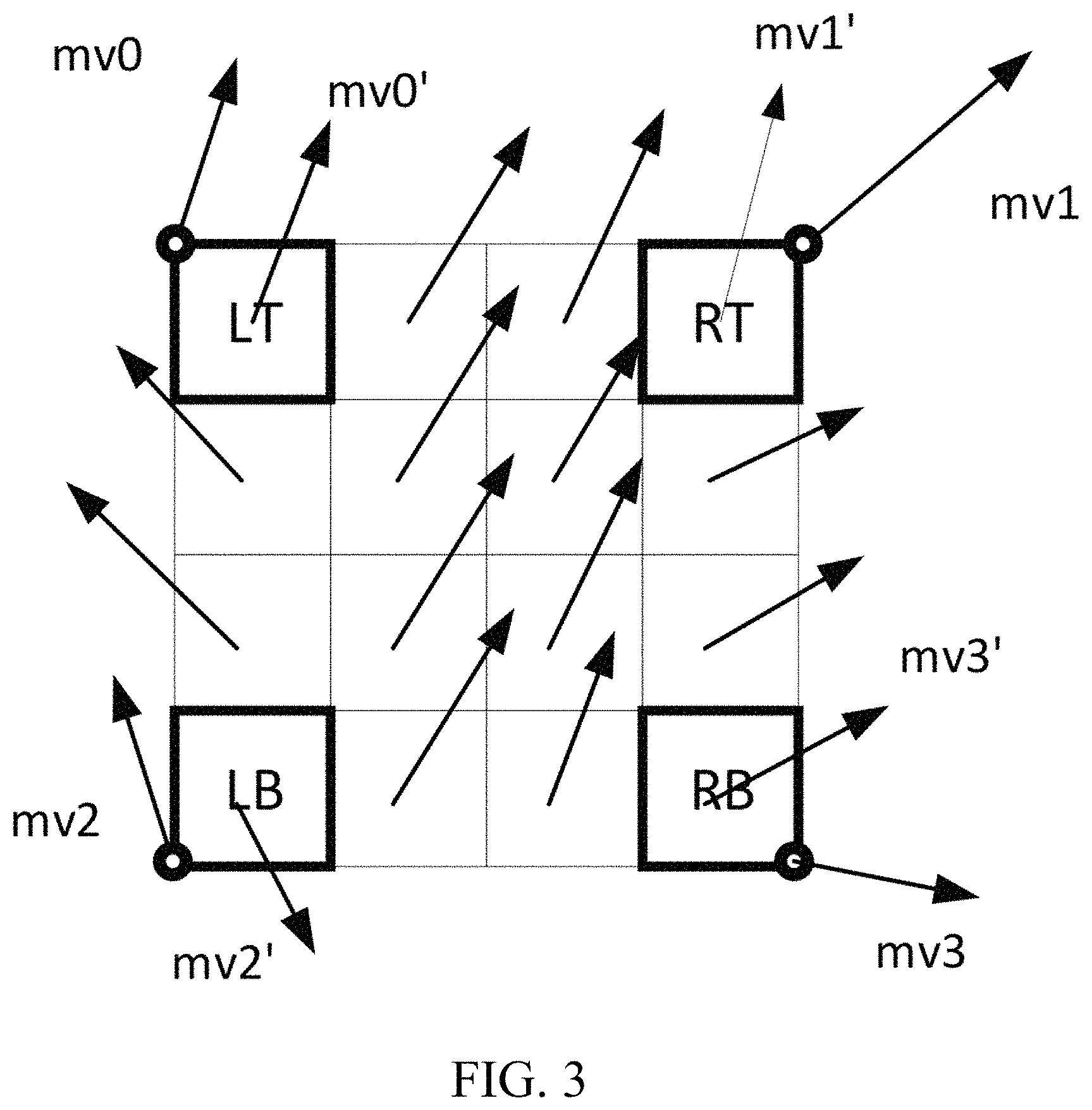Patent US11805259 Figure 4 – Non-affine blocks predicted from affine motion