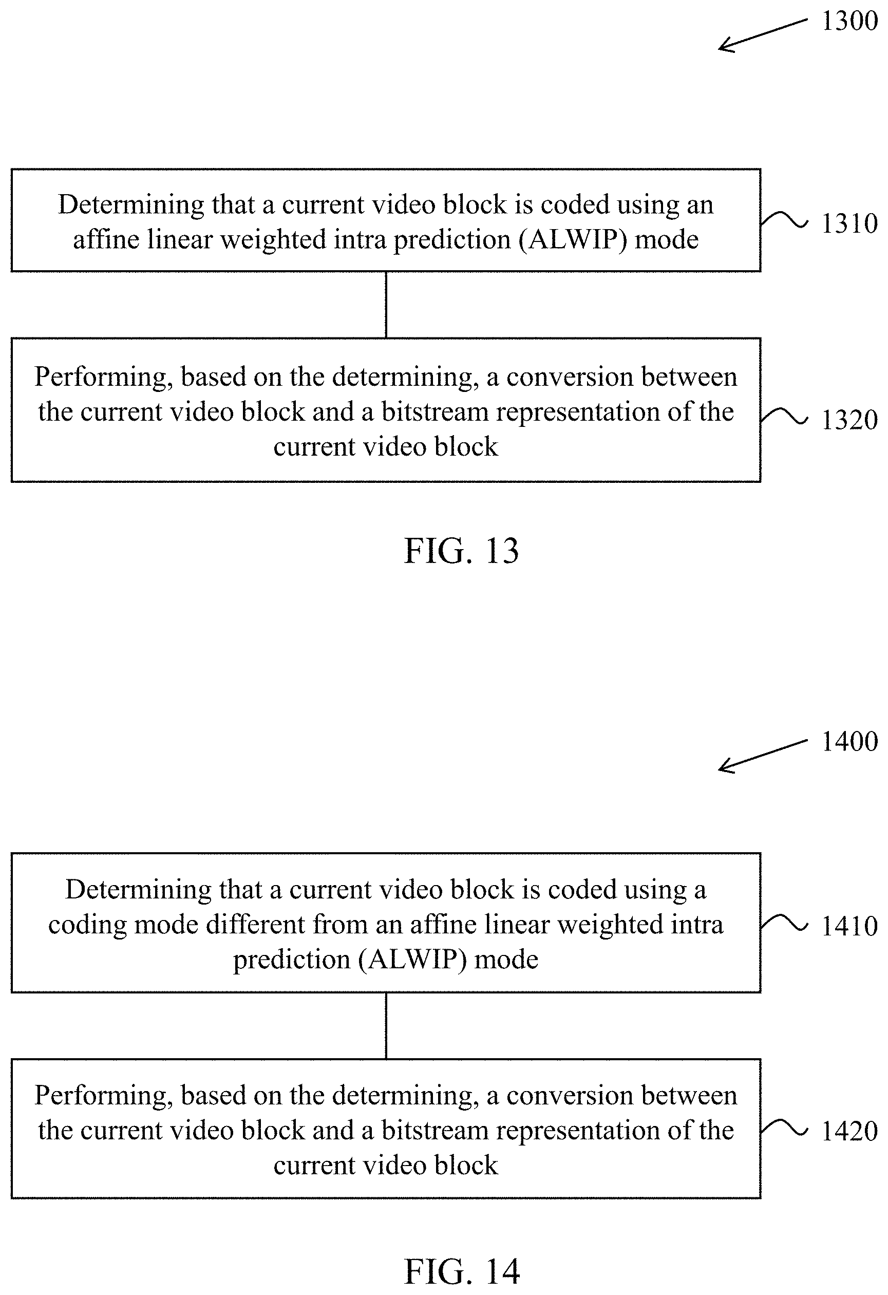 Patent US11805275 Figure 13 – Context determination for matrix-based intra prediction