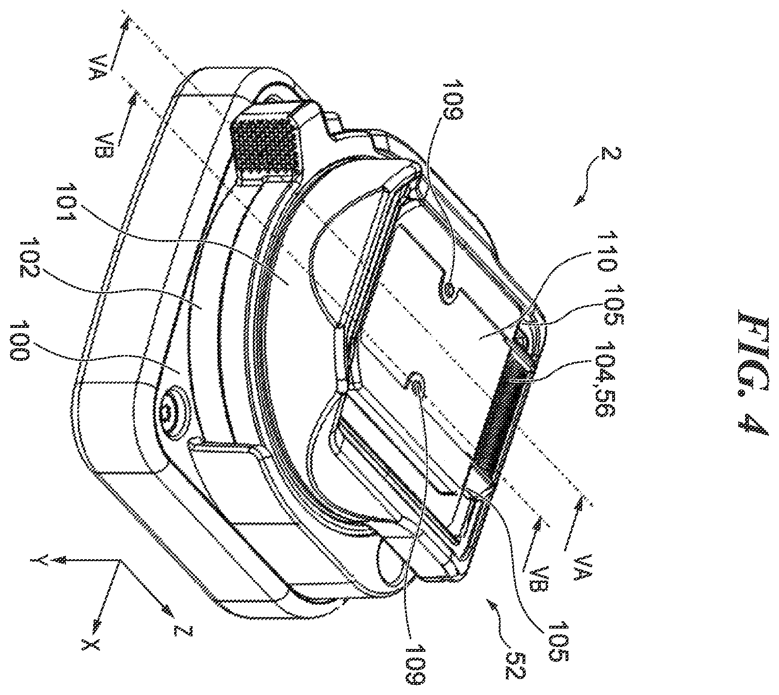 Patent US11805307 Figure 4 – Electronic apparatus capable of wirelessly communicating with external device mounted thereon, and external device