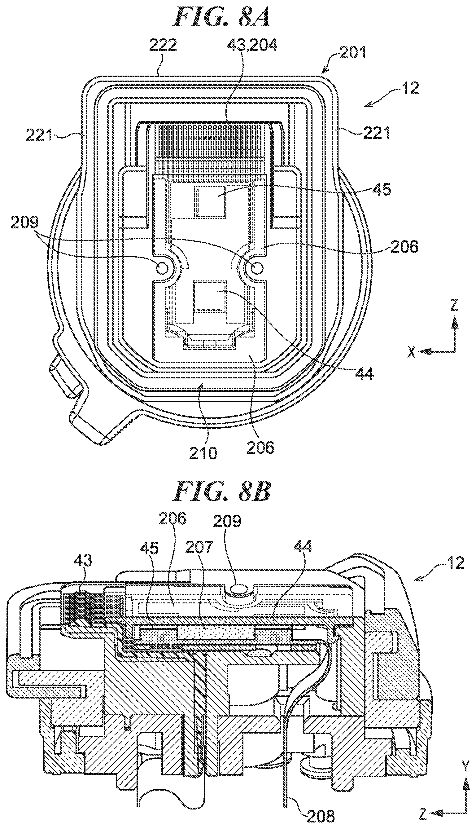 Patent US11805307 Figure 8 – Electronic apparatus capable of wirelessly communicating with external device mounted thereon, and external device