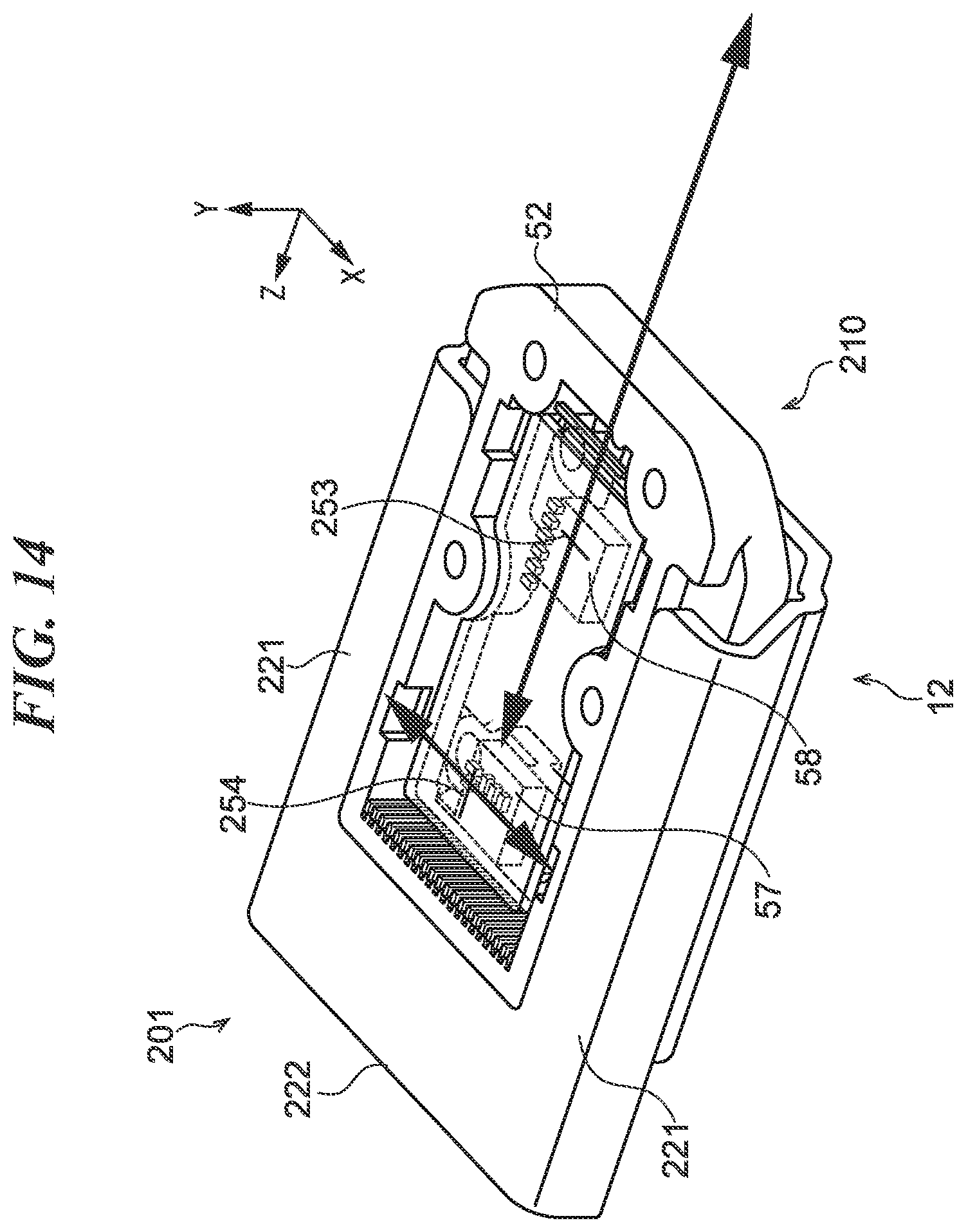 Patent US11805307 Figure 14 – Electronic apparatus capable of wirelessly communicating with external device mounted thereon, and external device