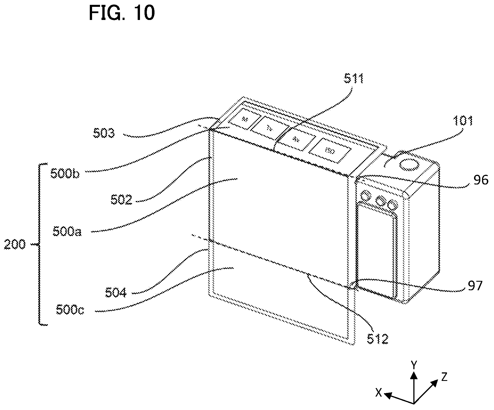 Patent US11805311 Figure 10 – Electronic apparatus
