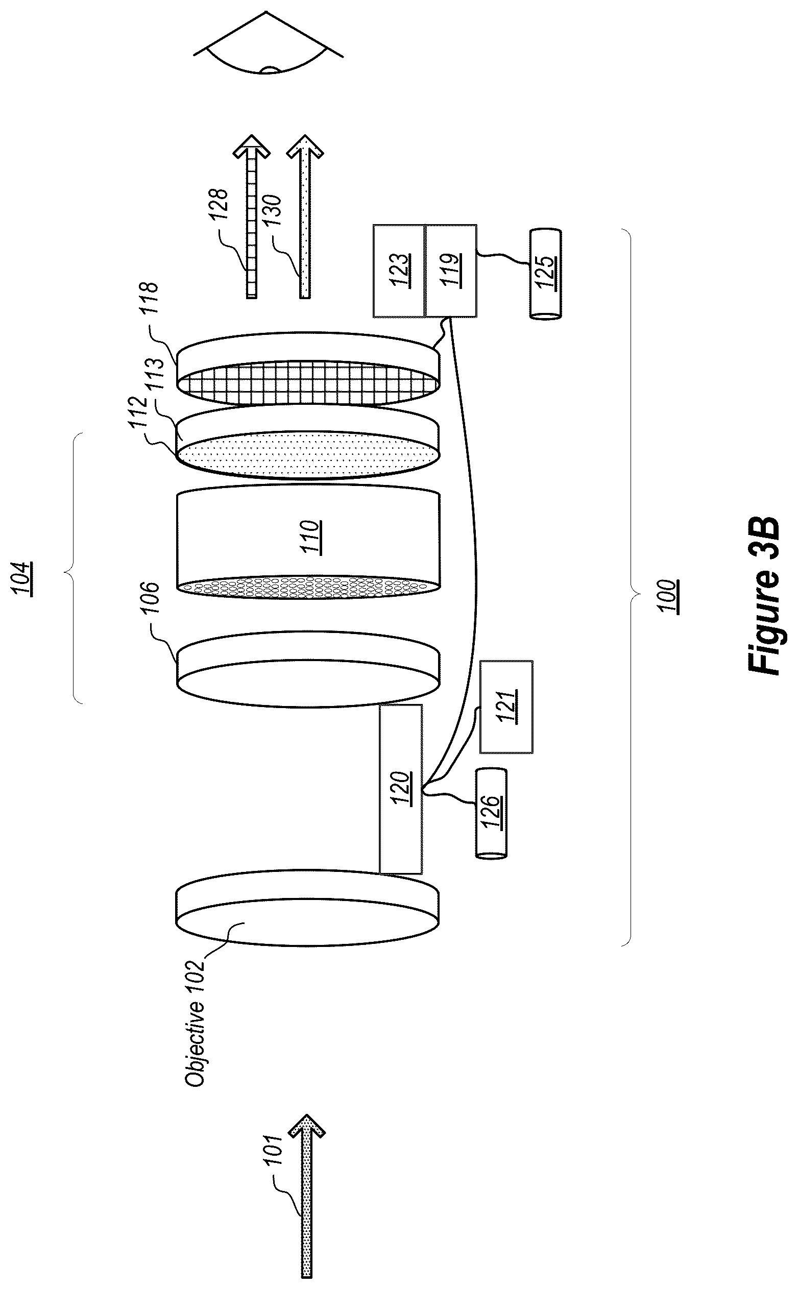 Patent US11805315 Figure 3 – Semi-transparent detector array for auto-focused nightvision systems