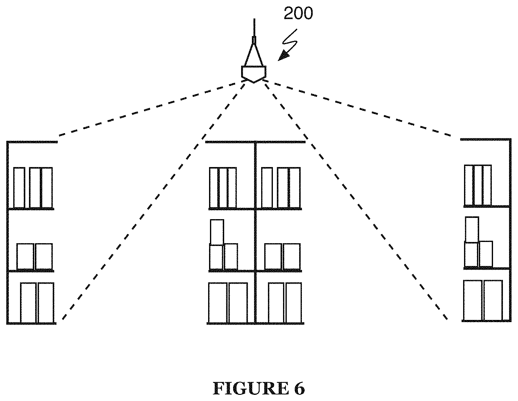 Patent US11805327 Figure 6 – Serially connected camera rail