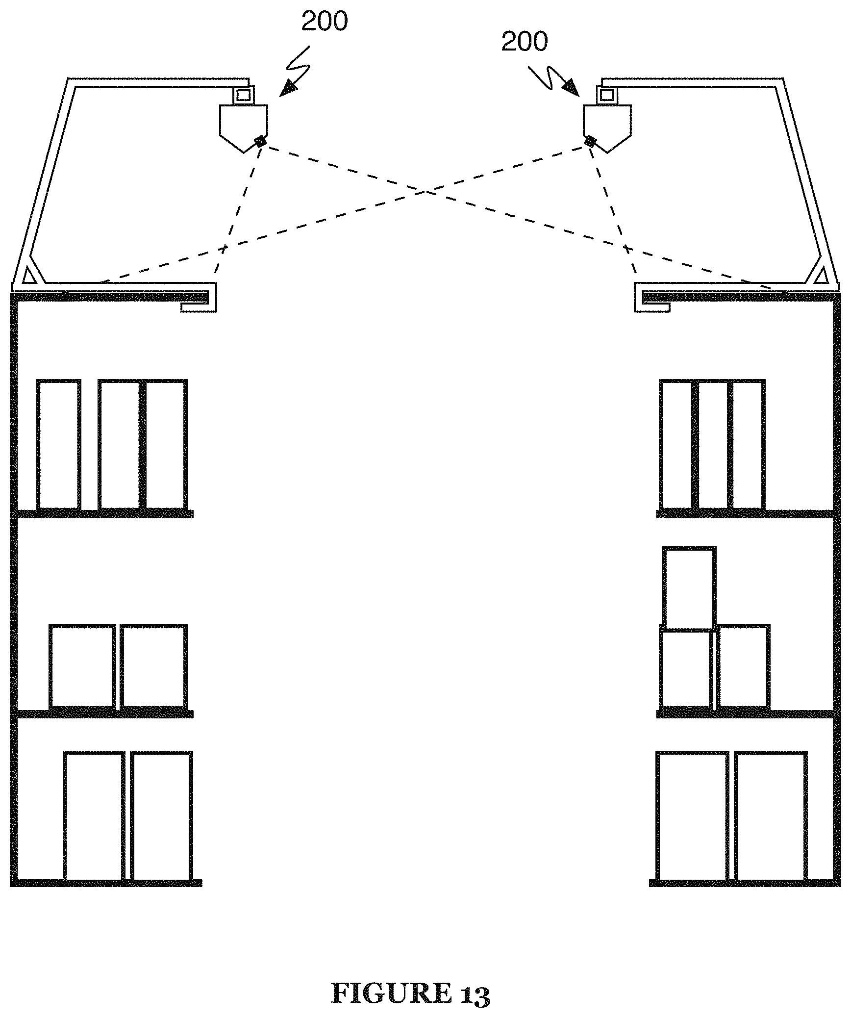 Patent US11805327 Figure 11 – Serially connected camera rail