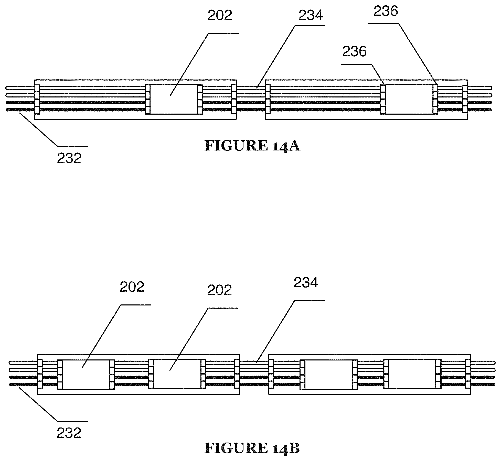 Patent US11805327 Figure 12 – Serially connected camera rail