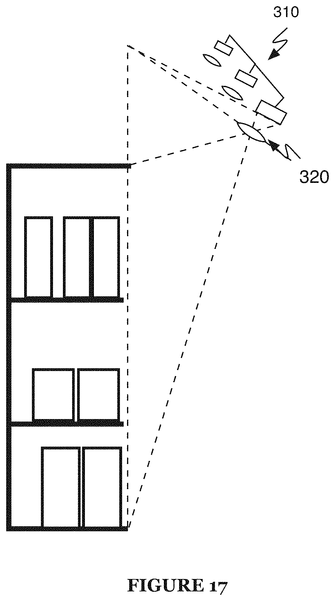 Patent US11805327 Figure 15 – Serially connected camera rail