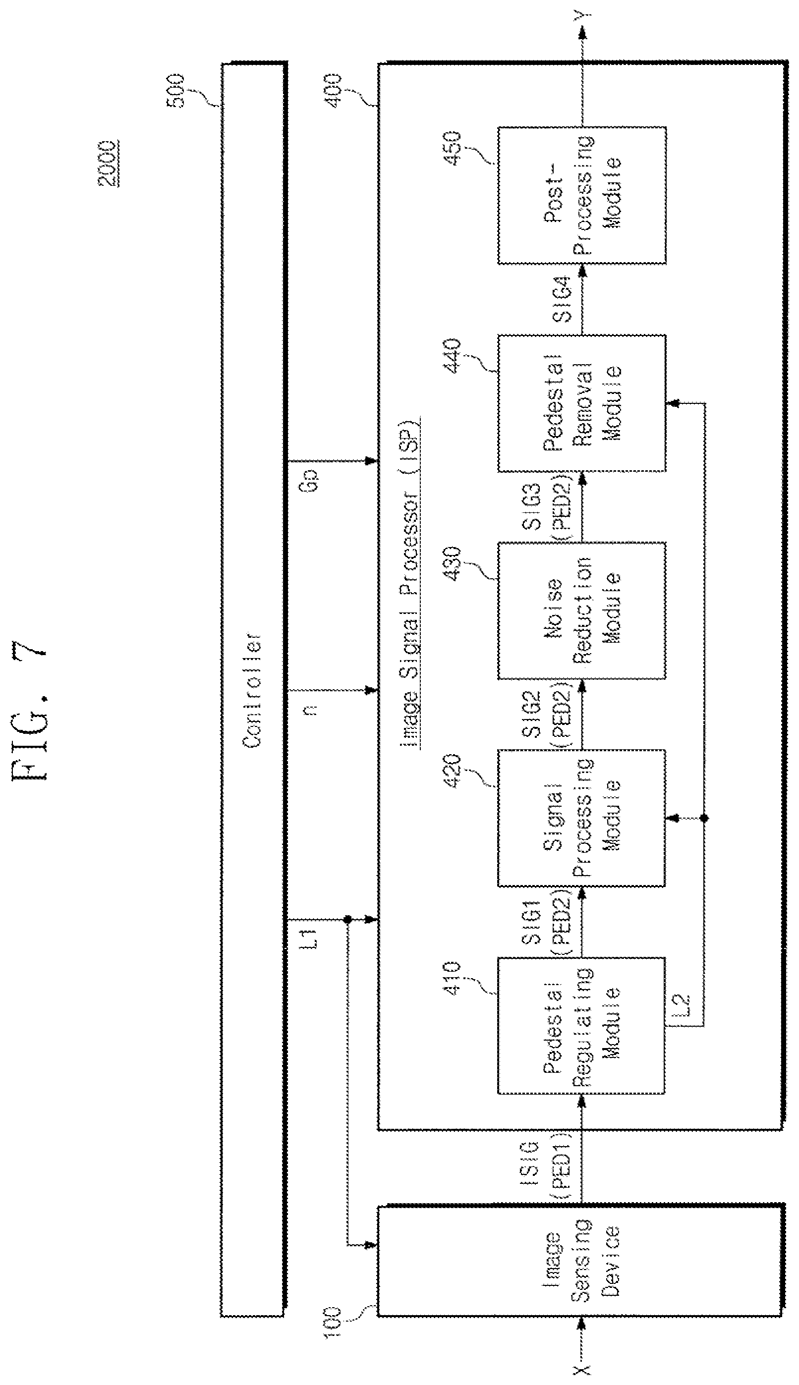 Patent US11805332 Figure 8 – Image signal processor, electronic device including image signal processor, and associated methods
