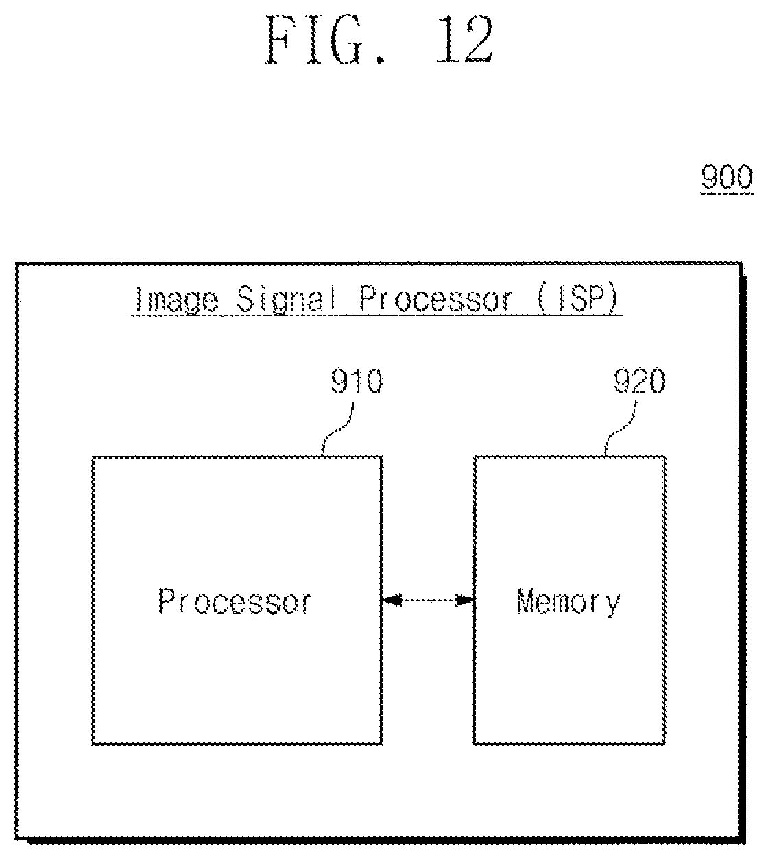 Patent US11805332 Figure 13 – Image signal processor, electronic device including image signal processor, and associated methods