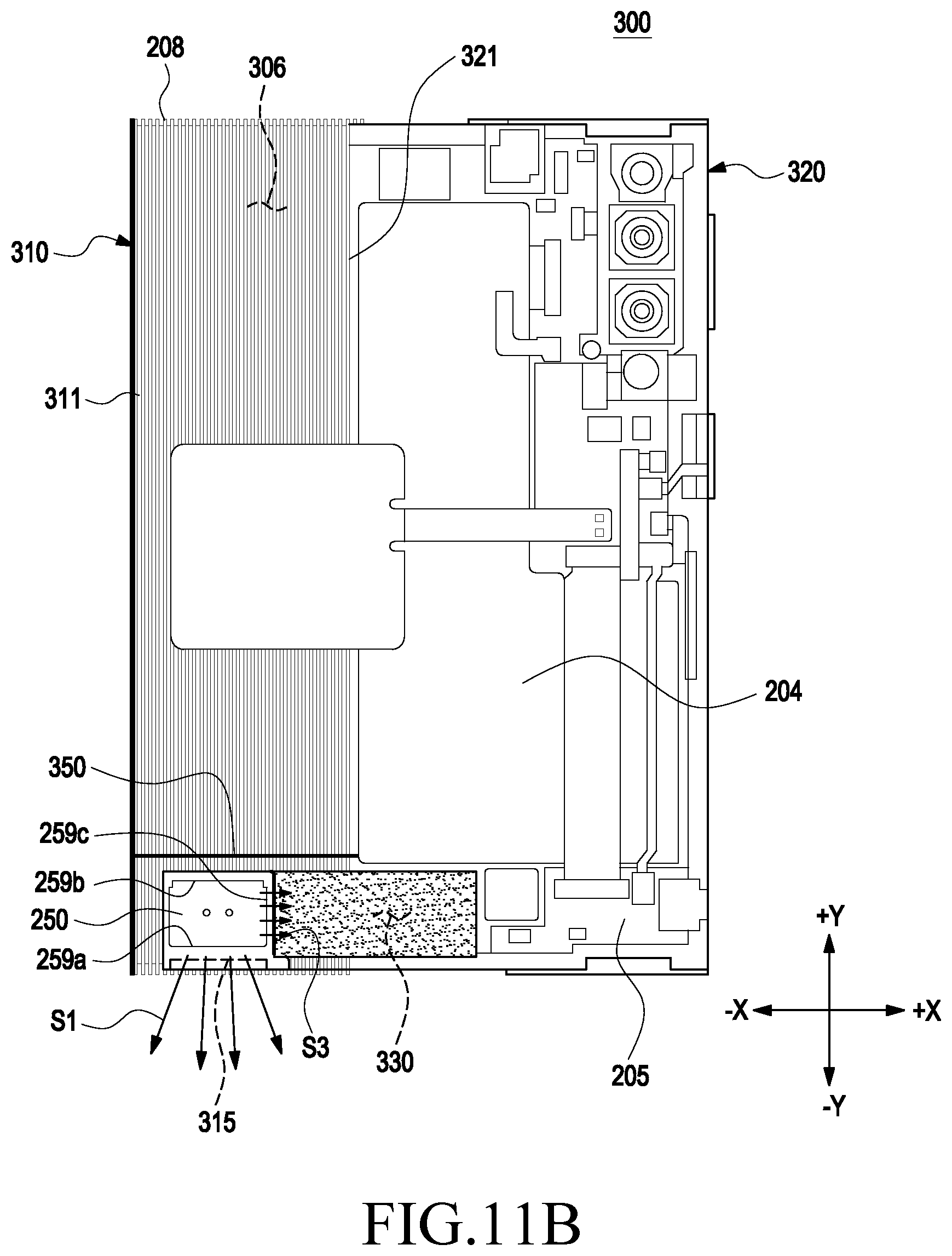 Patent US11805357 Figure 12 – Electronic device including speaker module
