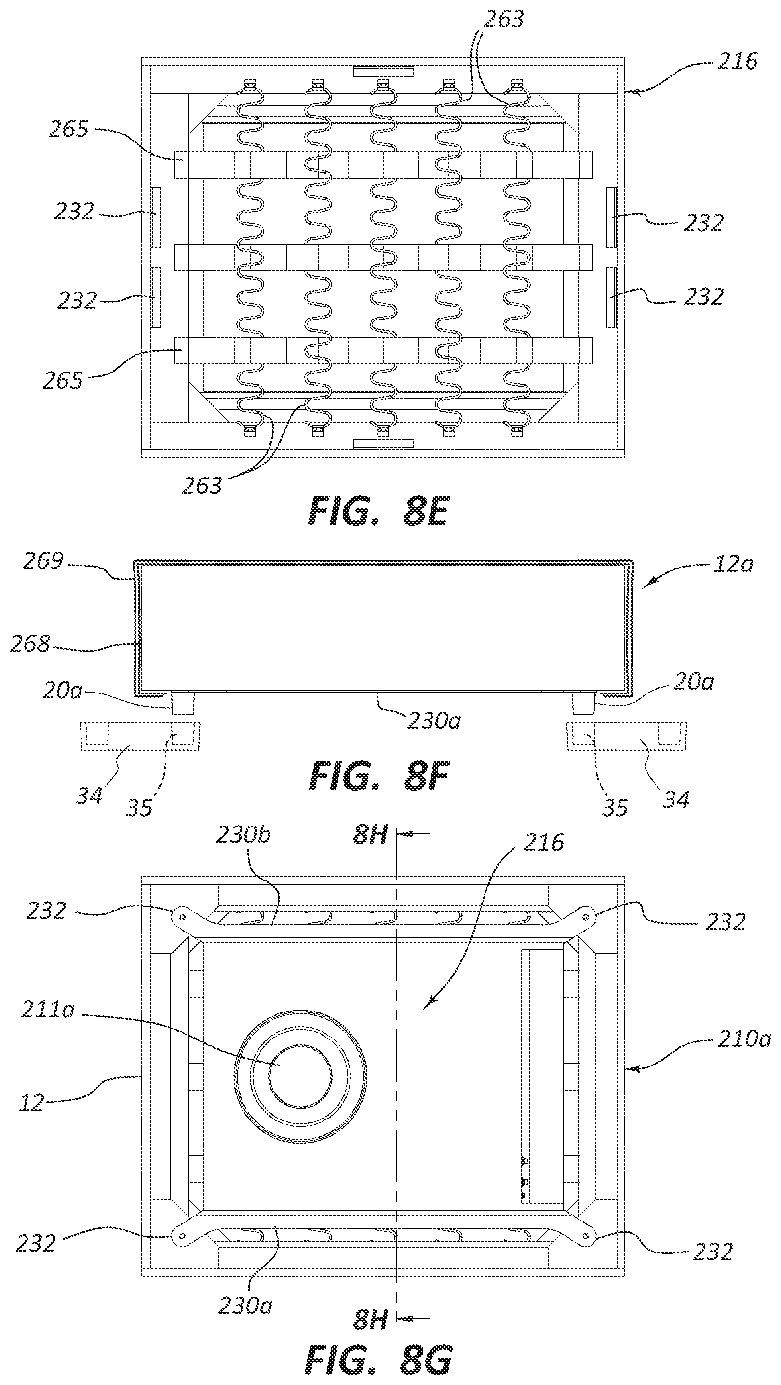 Patent US11805363 Figure 10 – Electronic furniture assembly with integrated internal speaker system including downward oriented speaker