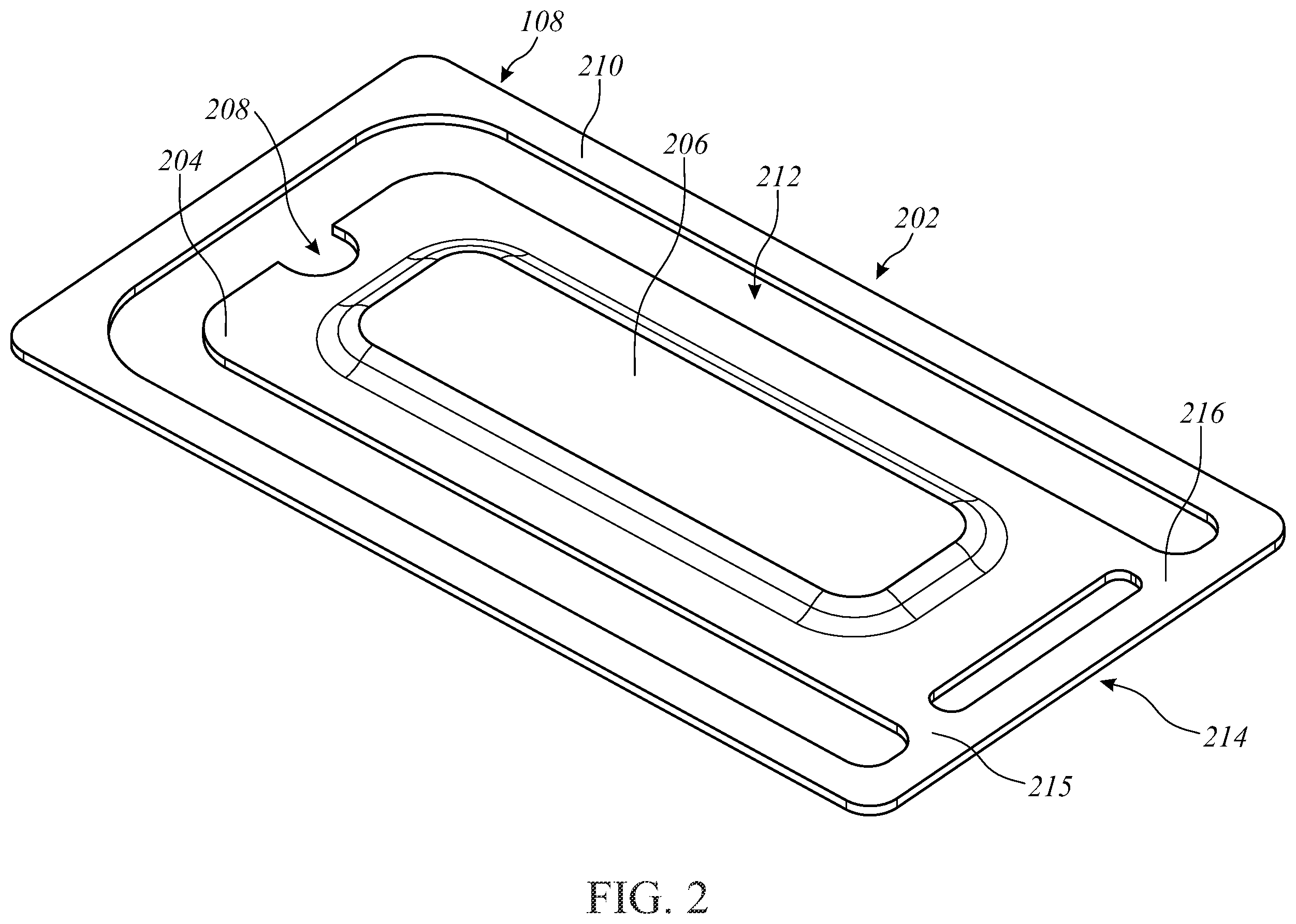 Patent US11805370 Figure 2 – Balanced armature receiver having diaphragm with elastomer surround