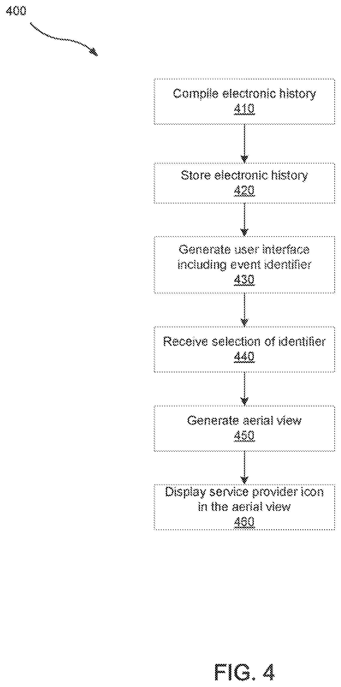Patent US11805398 Figure 4 – Method and system for an integrated public safety solution