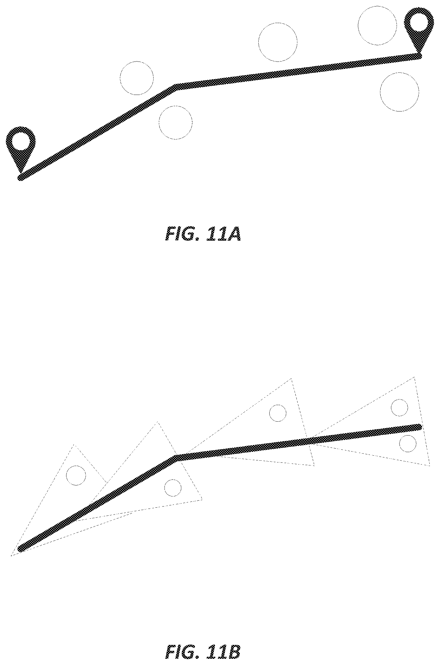Patent US11805423 Figure 11 – Mechanism to determine cellular signal reputation of a location and intelligently manage lack of connectivity