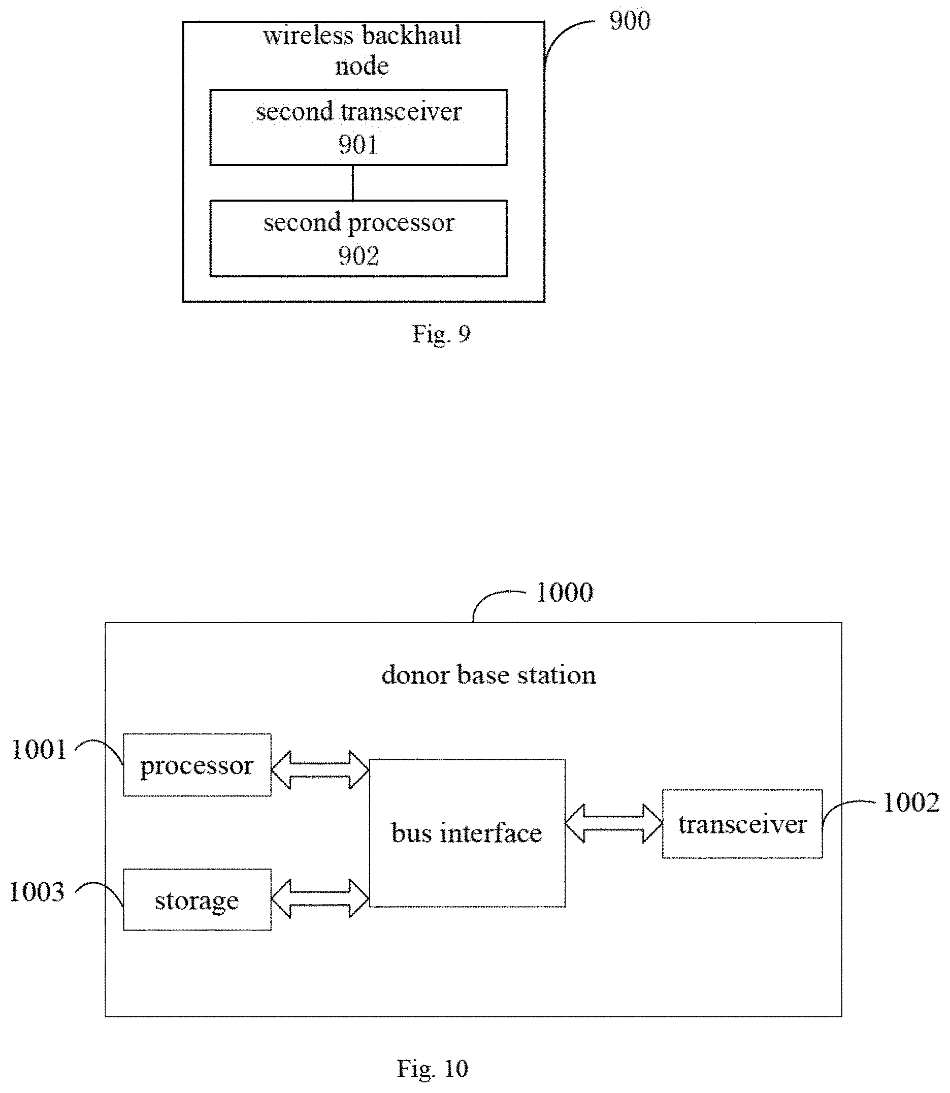 Patent US11805521 Figure 5 – Bearer mapping method for wireless backhaul node, wireless backhaul node and donor base station
