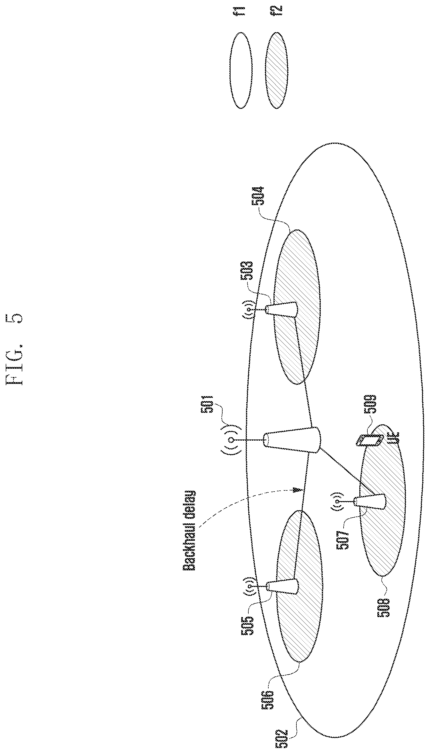 Patent US11805525 Figure 5 – Method and apparatus for determining of transmission resources for uplink channels of use for dual connectivity in wireless communication system