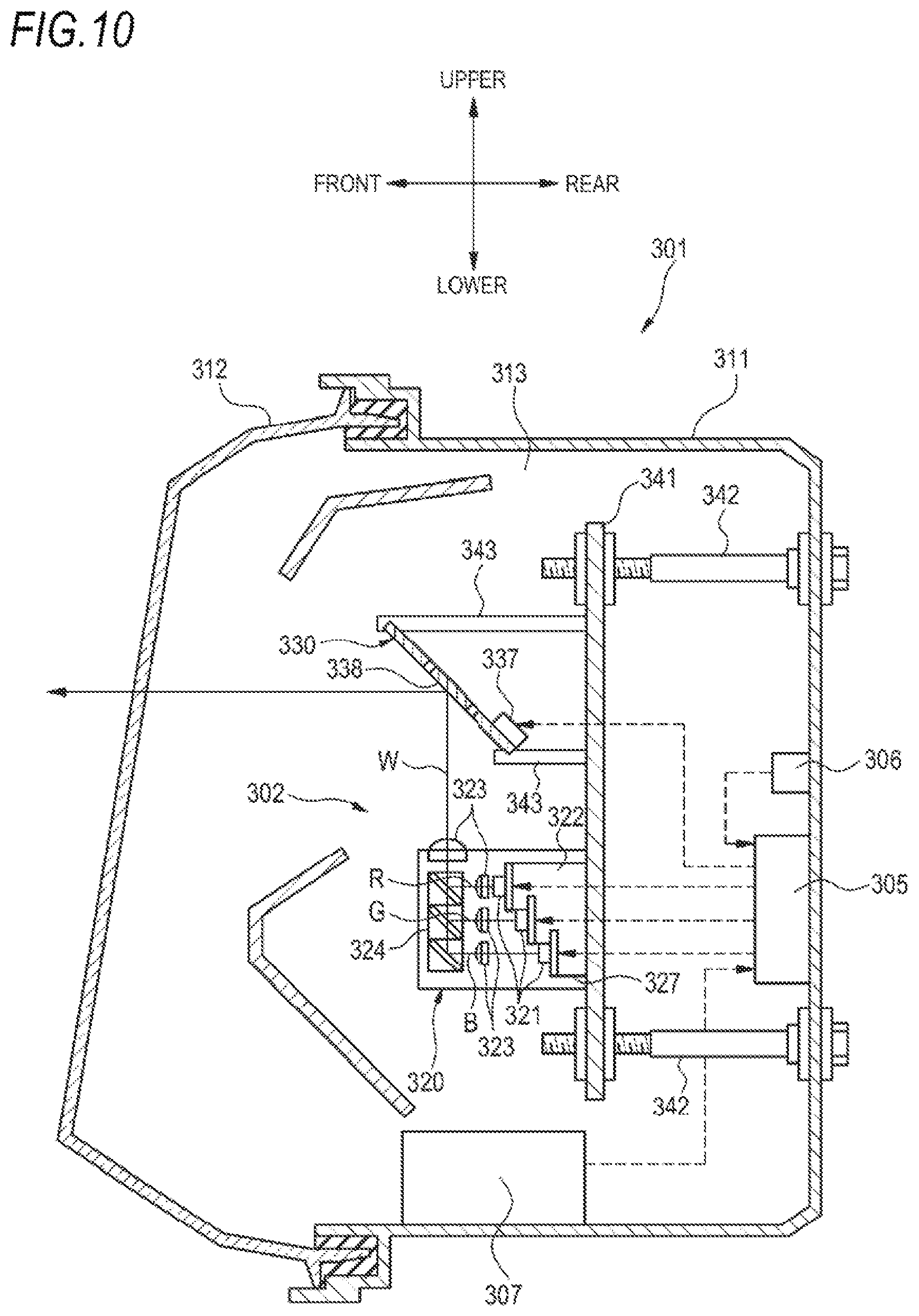 Patent US11805587 Figure 9 – Vehicle illumination system, vehicle system, lamp unit and vehicle lamp