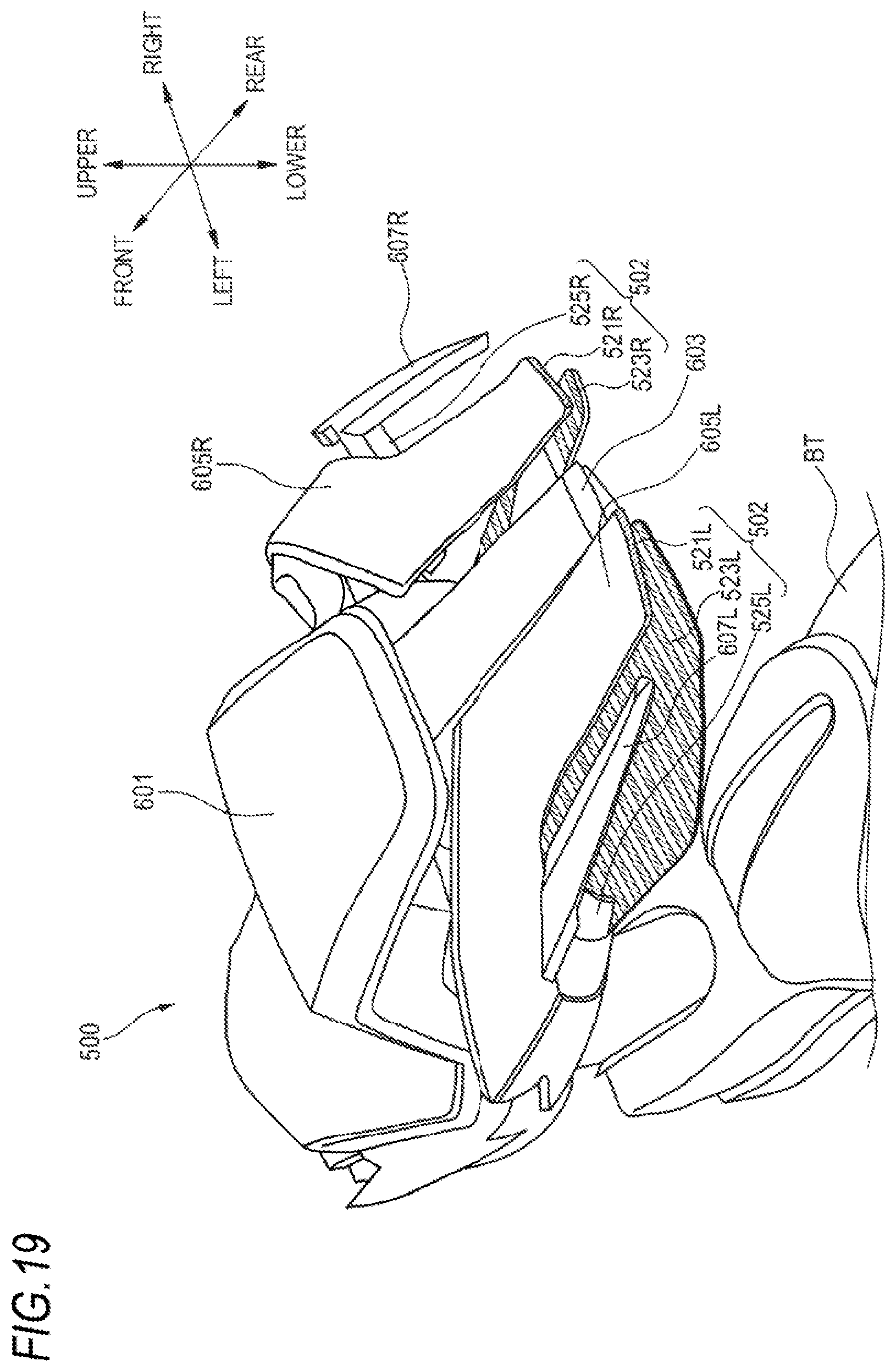 Patent US11805587 Figure 19 – Vehicle illumination system, vehicle system, lamp unit and vehicle lamp