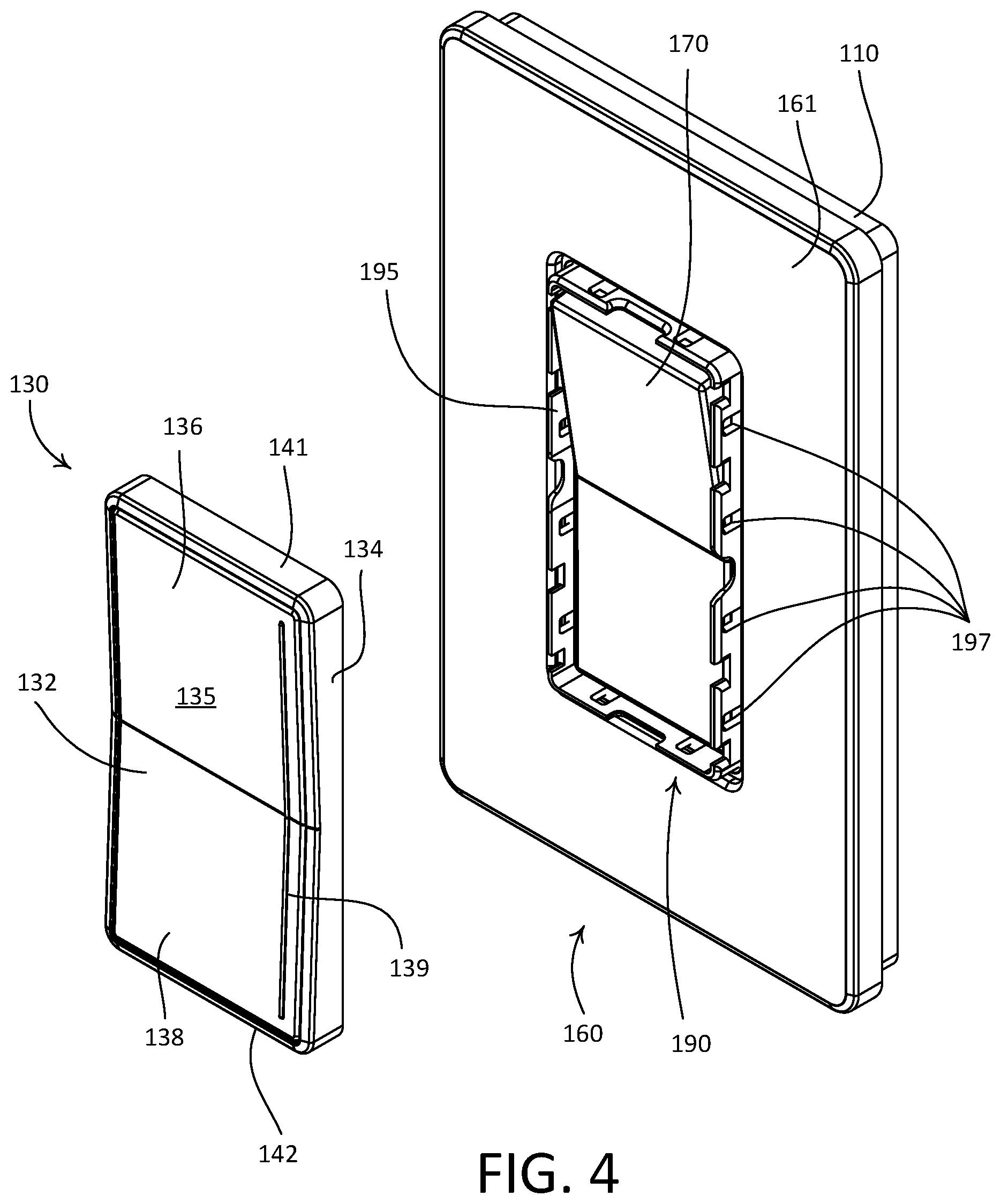 Patent US11805590 Figure 3 – Retrofit remote control device