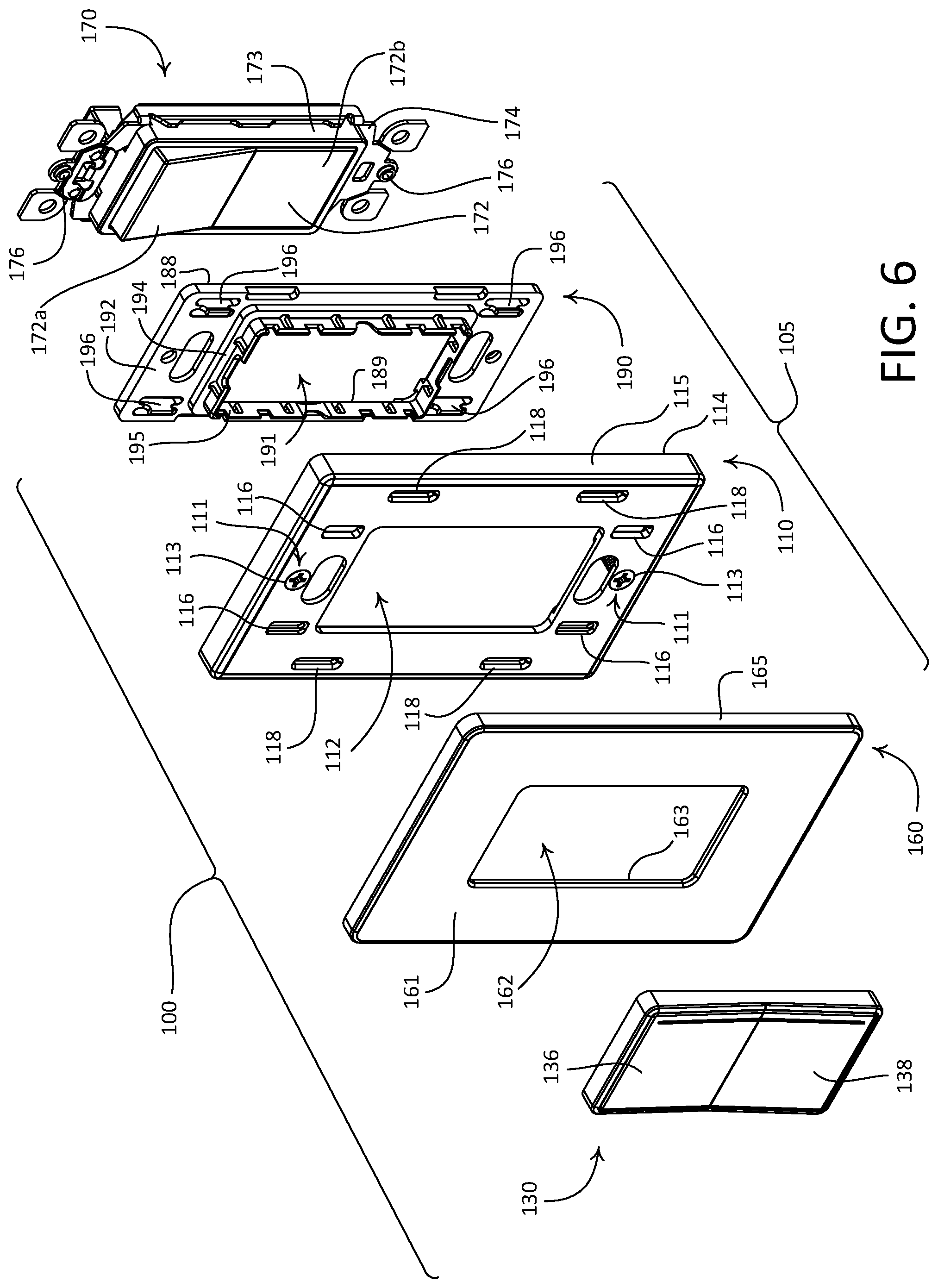Patent US11805590 Figure 5 – Retrofit remote control device