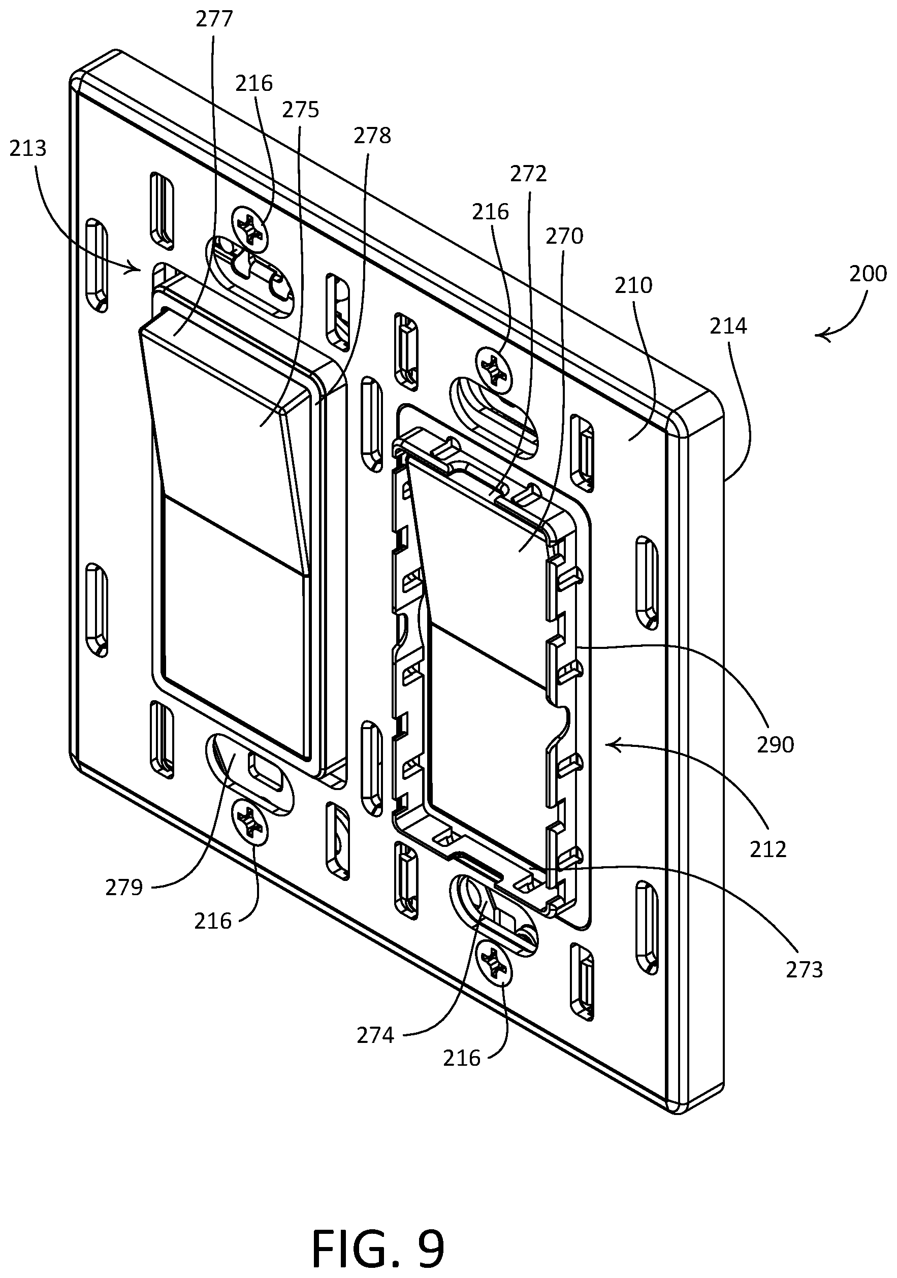 Patent US11805590 Figure 9 – Retrofit remote control device