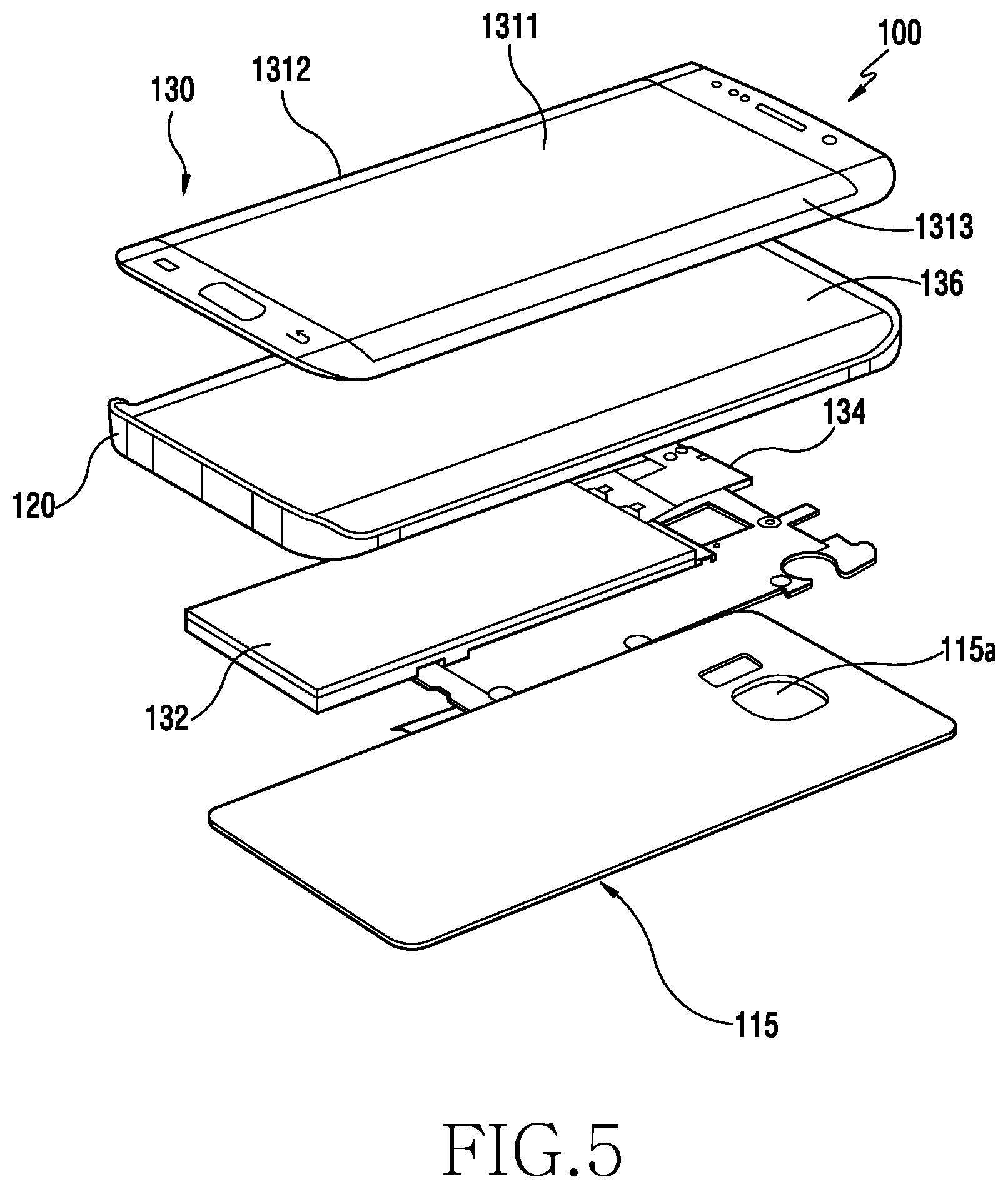 Patent US11805611 Figure 6 – Method for manufacturing exterior housing and electronic device comprising same