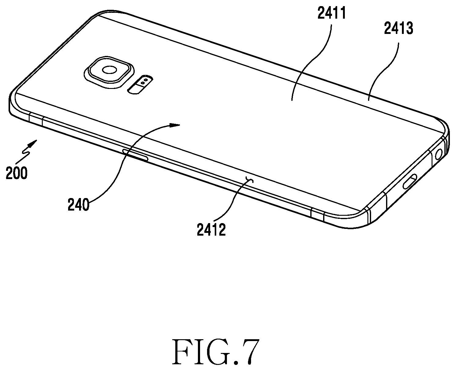 Patent US11805611 Figure 8 – Method for manufacturing exterior housing and electronic device comprising same