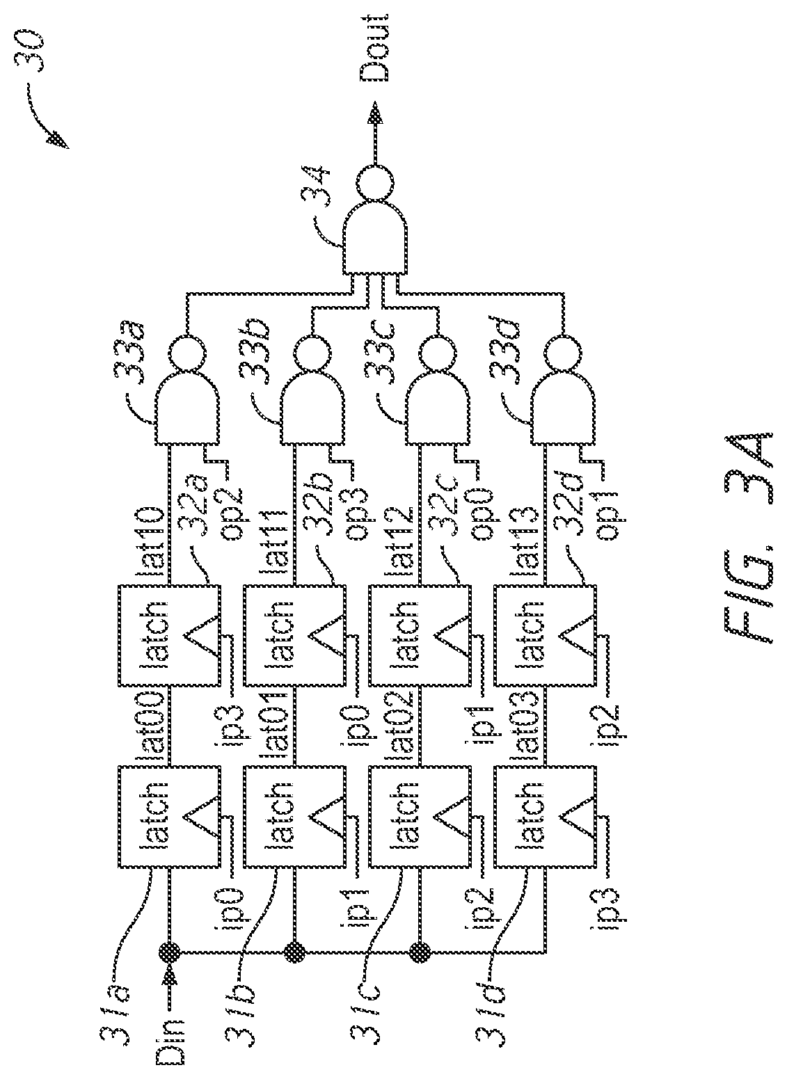 Patent US11805638 Figure 4 – Semiconductor device with first-in-first-out circuit