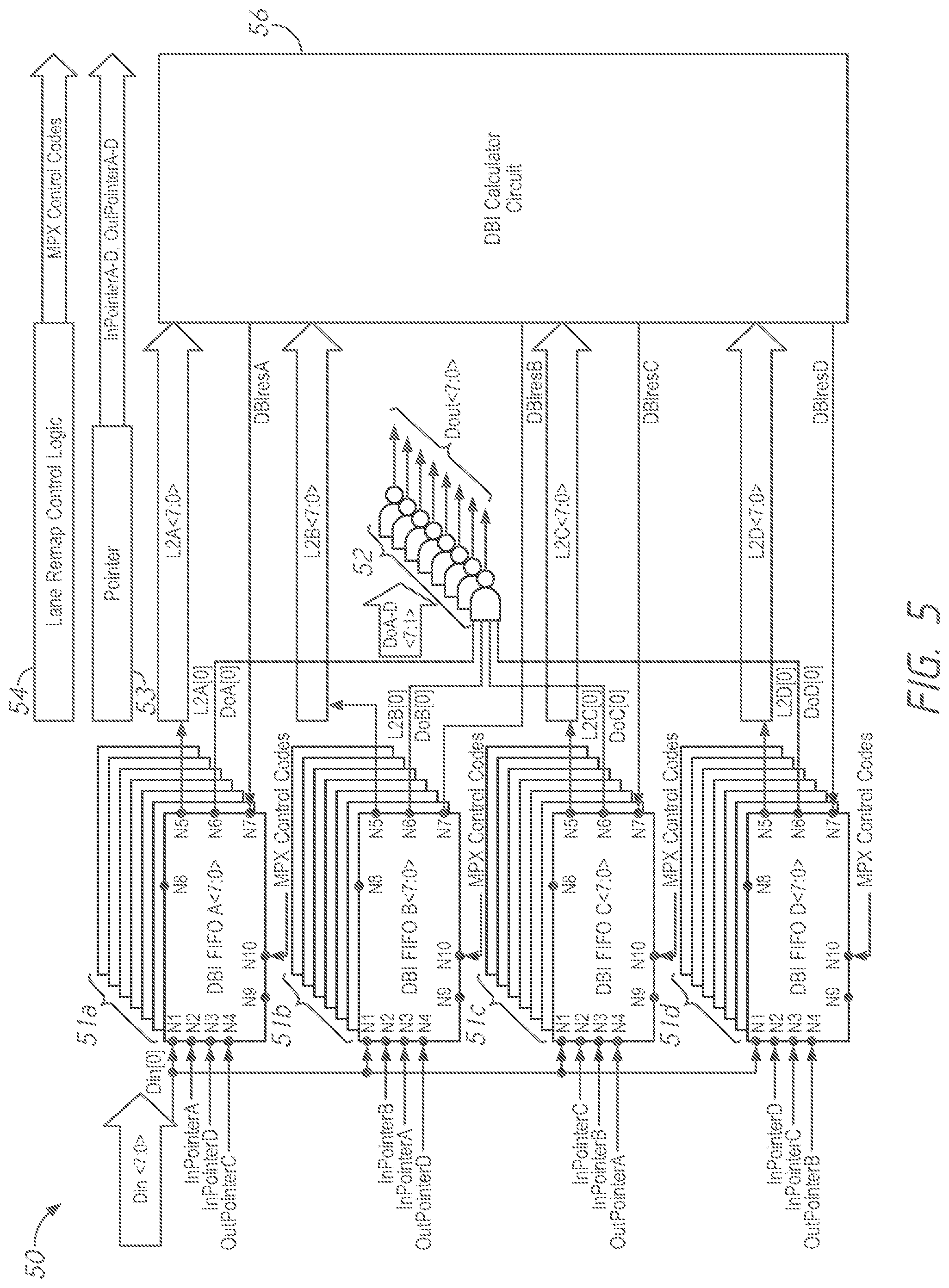 Patent US11805638 Figure 7 – Semiconductor device with first-in-first-out circuit