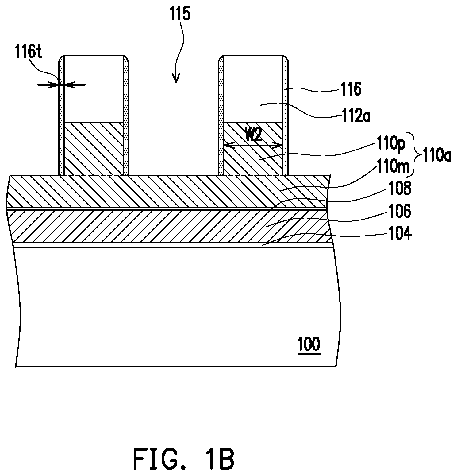 Patent US11805644 Figure 2 – Manufacturing method of memory device